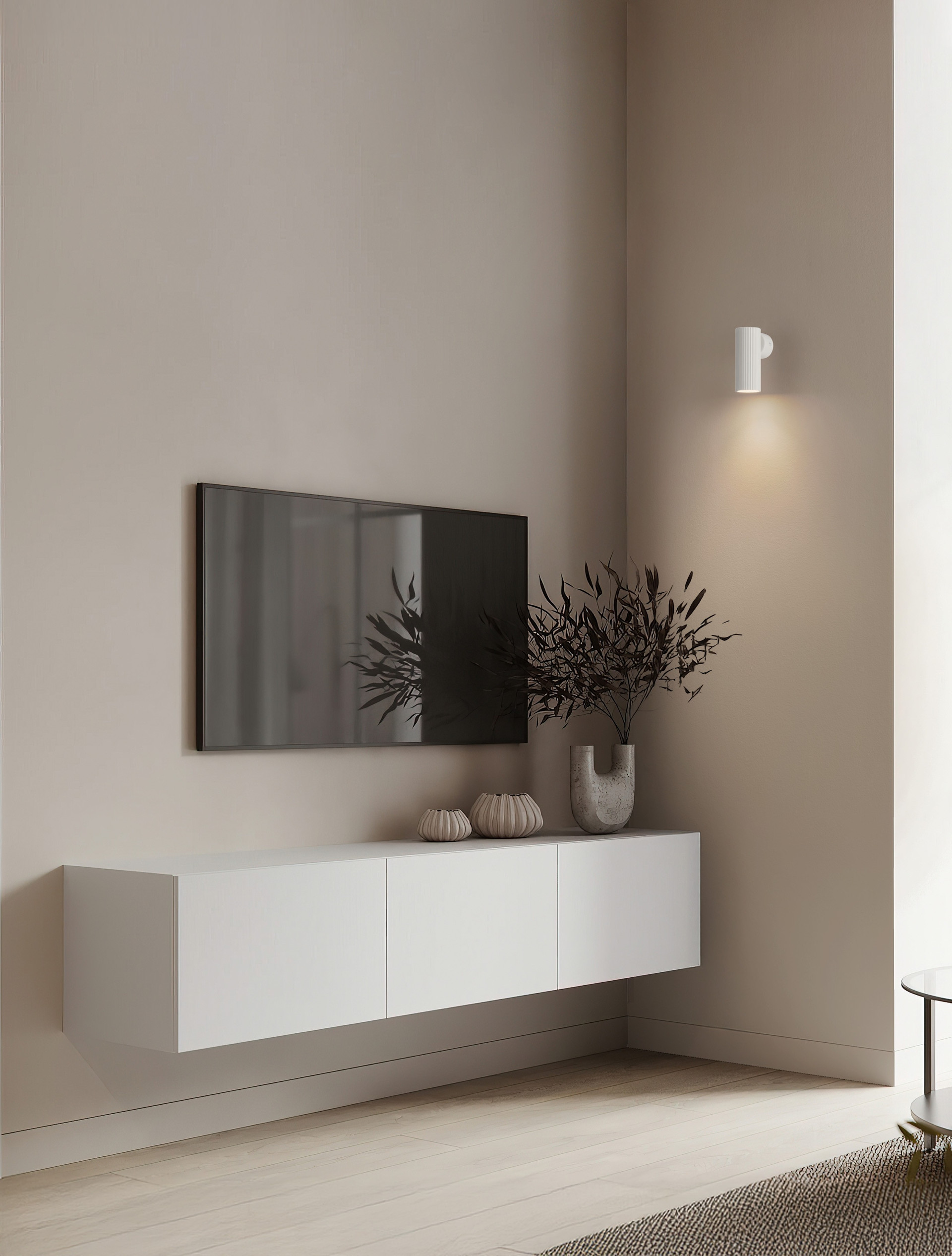 Kinkiet nowoczesny Luces Exclusivas SELMORA, biały, 1 × GU10, Ø 4 cm – LE45643