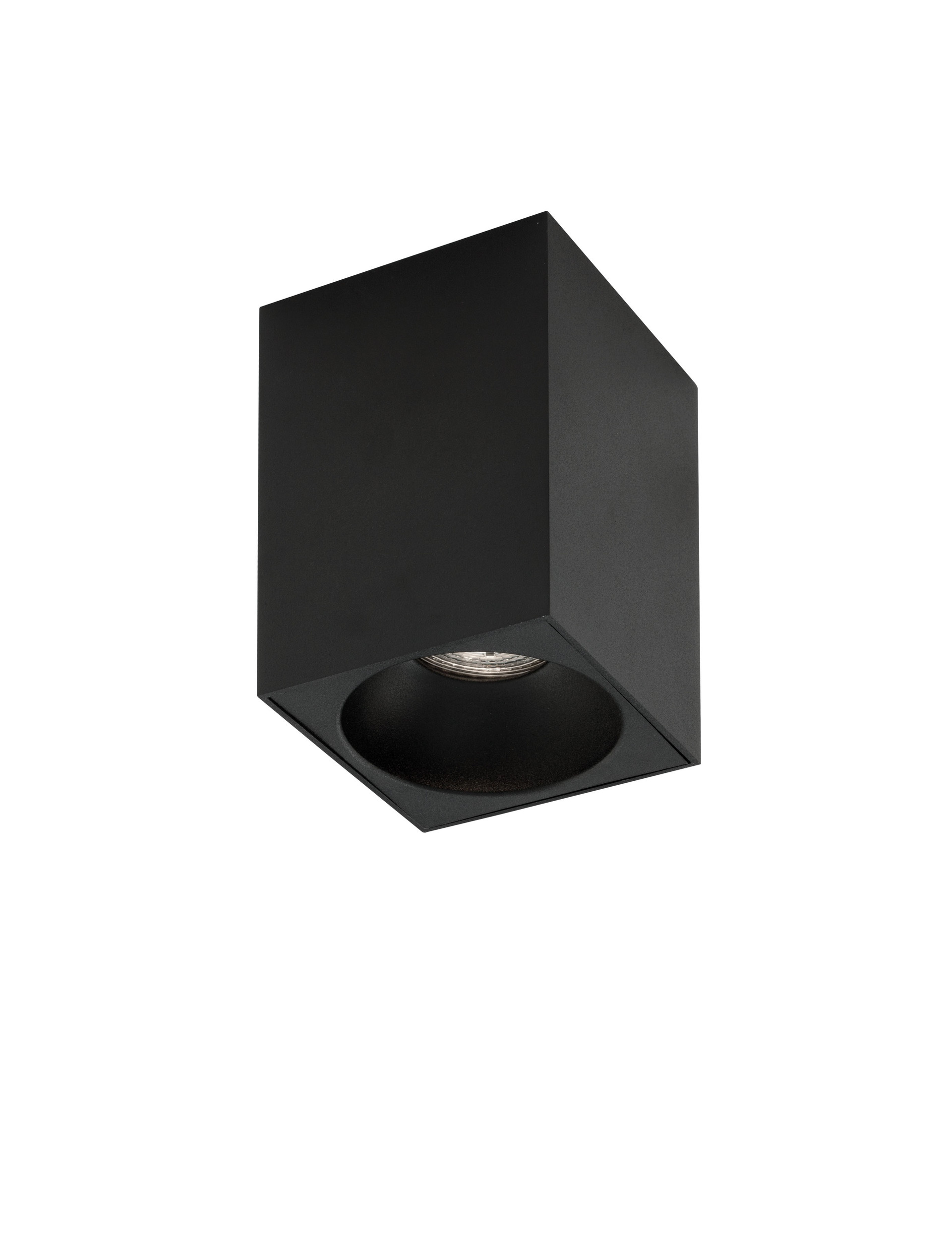 Reflektor sufitowy minimalistyczny Luces Exclusivas CARIPITO, czarny, 1 × GU10, szer. 9,5 cm – LE61447 - obrazek 2