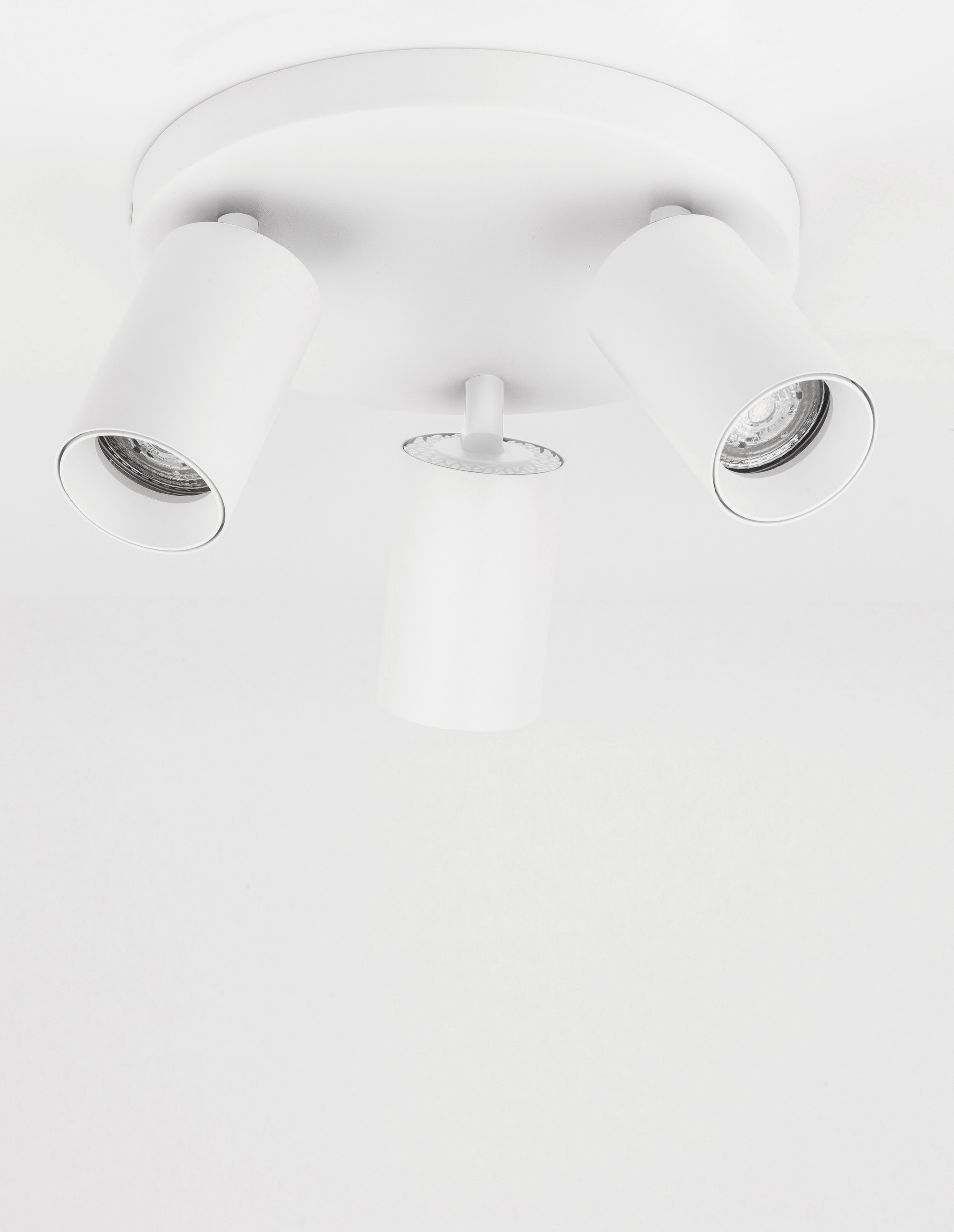 Reflektor sufitowy nowoczesny Luces Exclusivas CLORINDA, biały, 3 × GU10, Ø 22 cm – LE61464 - obrazek 4