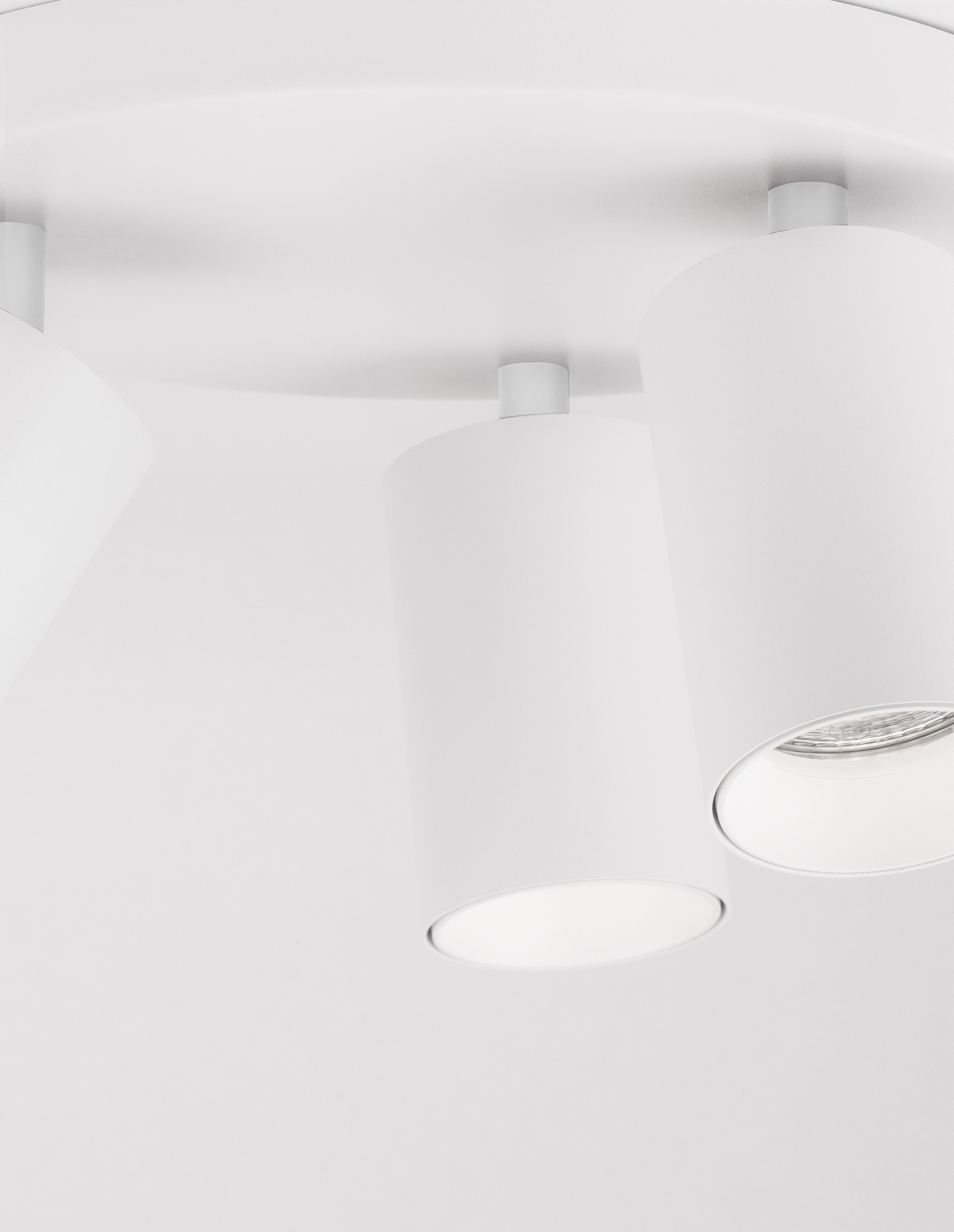Reflektor sufitowy nowoczesny Luces Exclusivas CLORINDA, biały, 3 × GU10, Ø 22 cm – LE61464 - obrazek 6