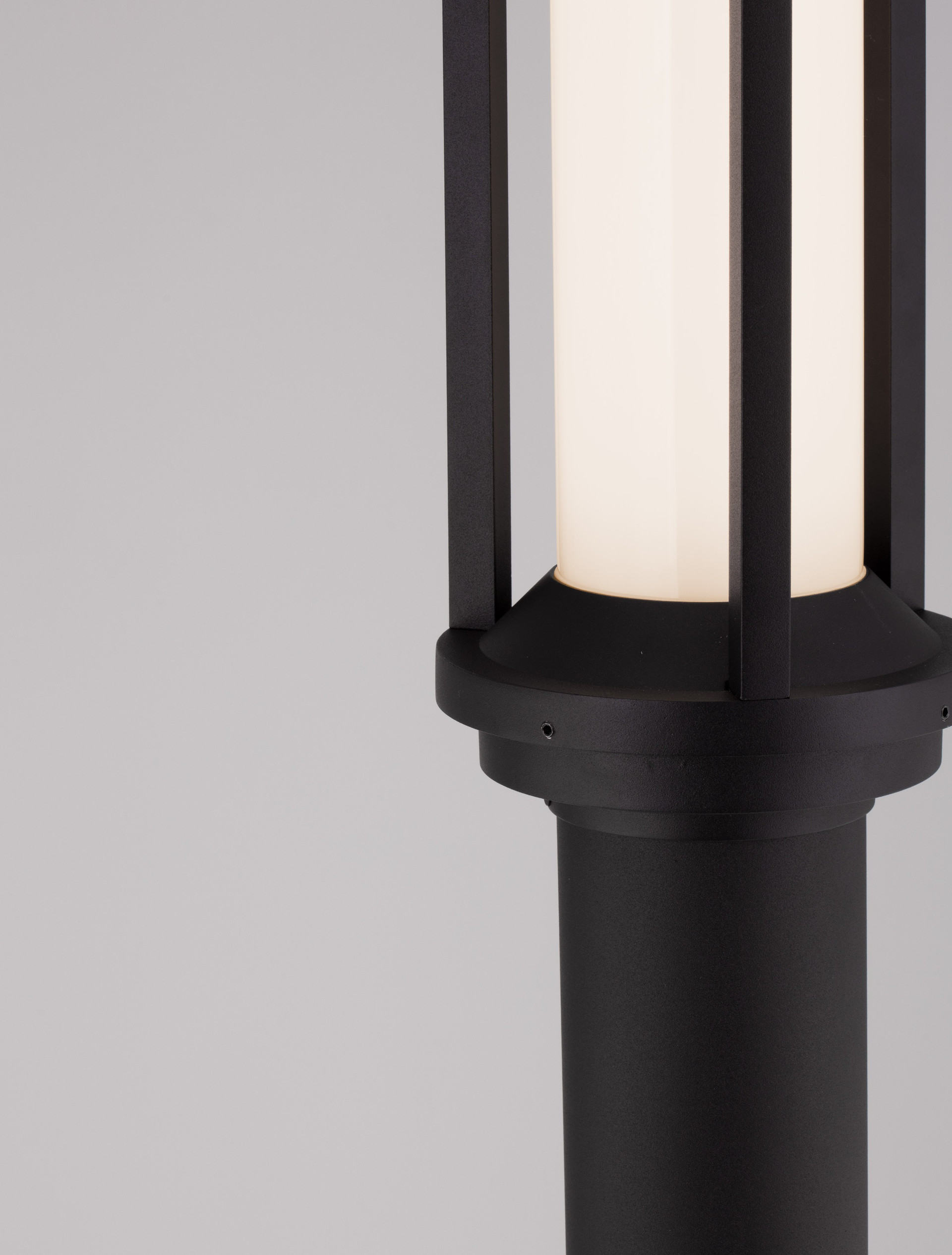 Słupek ogrodowy minimalistyczny Luces Exclusivas ONOFRE, czarny, LED 16 W 3000 K, wys. 222 cm – LE73687 - obrazek 12