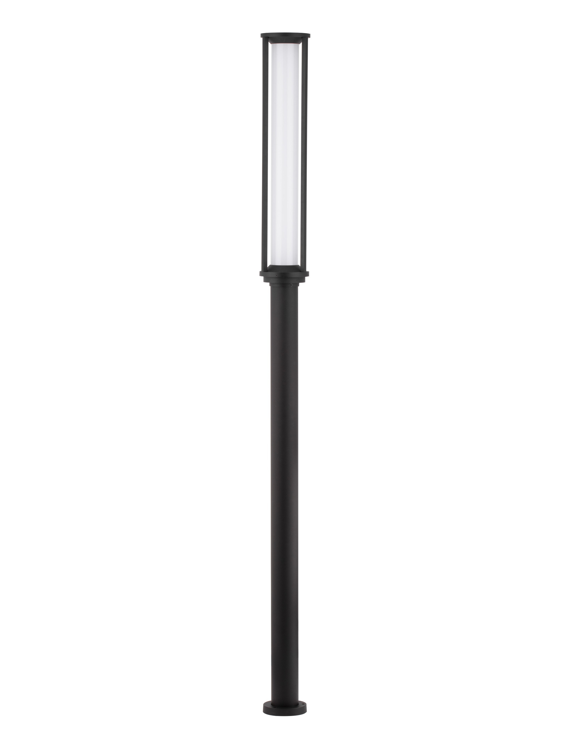 Słupek ogrodowy minimalistyczny Luces Exclusivas ONOFRE, czarny, LED 16 W 3000 K, wys. 222 cm – LE73687 - obrazek 2