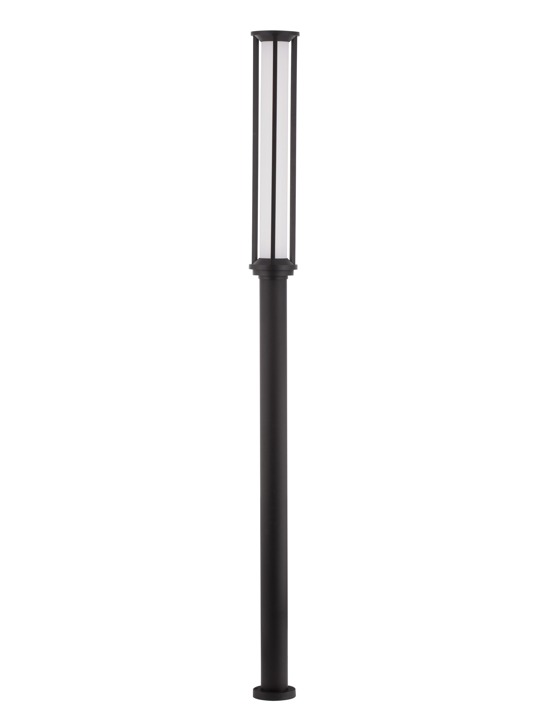 Słupek ogrodowy minimalistyczny Luces Exclusivas ONOFRE, czarny, LED 16 W 3000 K, wys. 222 cm – LE73687 - obrazek 3