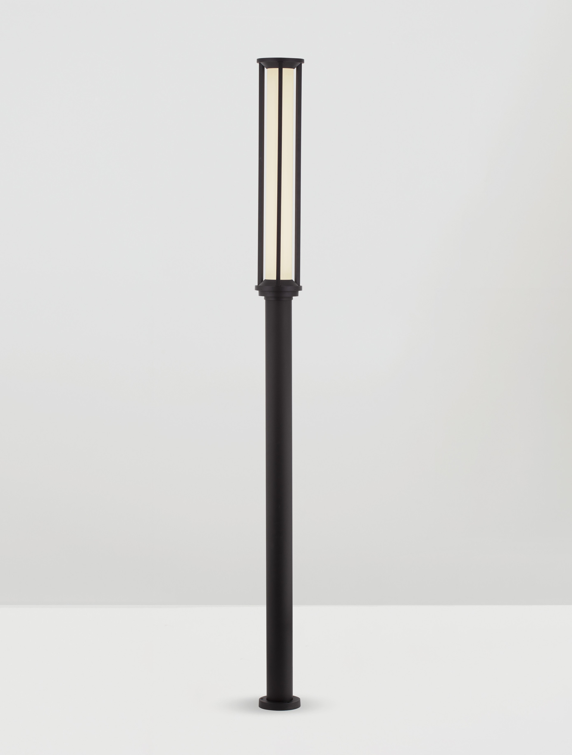 Słupek ogrodowy minimalistyczny Luces Exclusivas ONOFRE, czarny, LED 16 W 3000 K, wys. 222 cm – LE73687 - obrazek 8