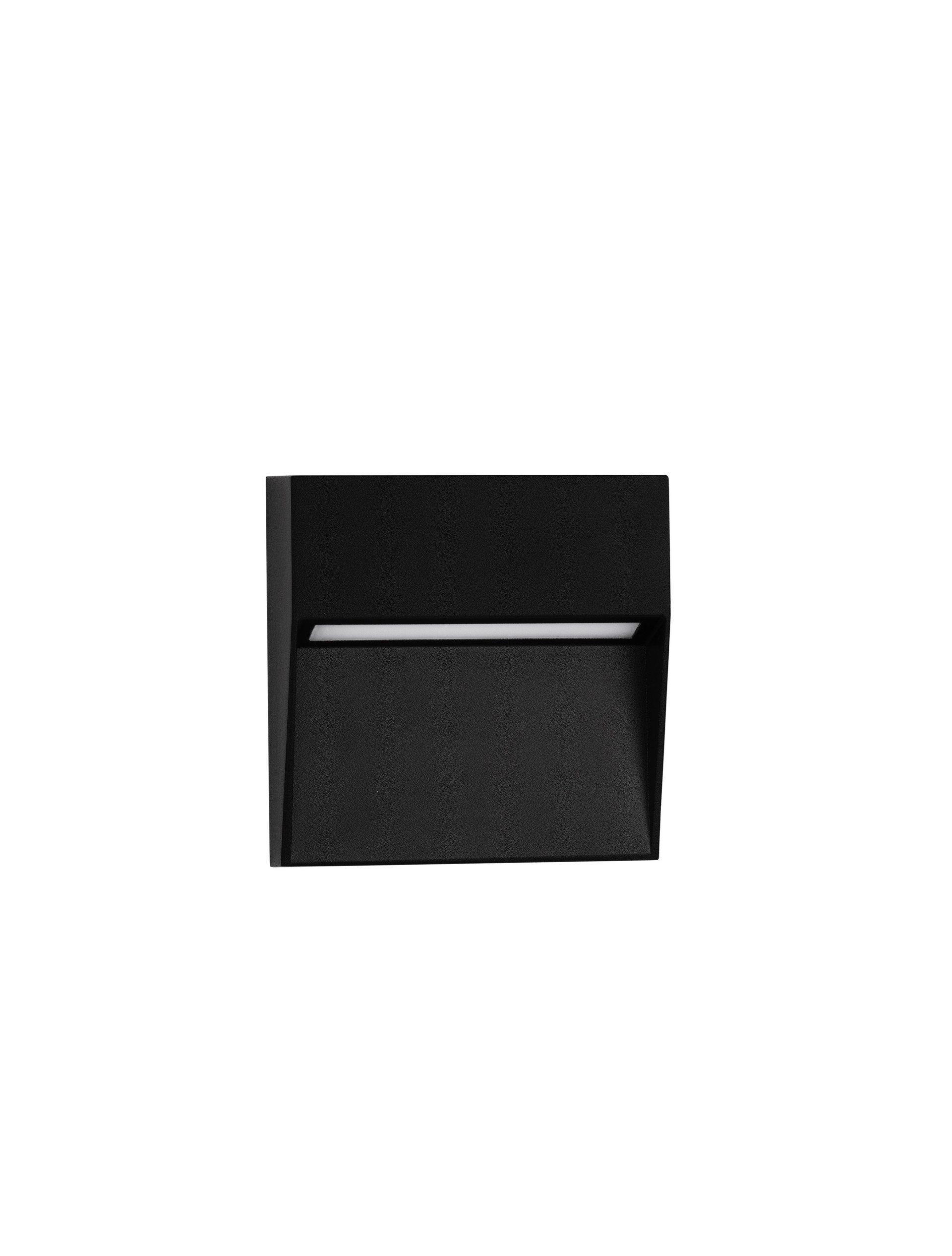 Oprawa schodowa zewnętrzna minimalistyczna Luces Exclusivas CASMA, czarna, LED 3 W 3000 K, szer. 3 cm – LE73666 - obrazek 2