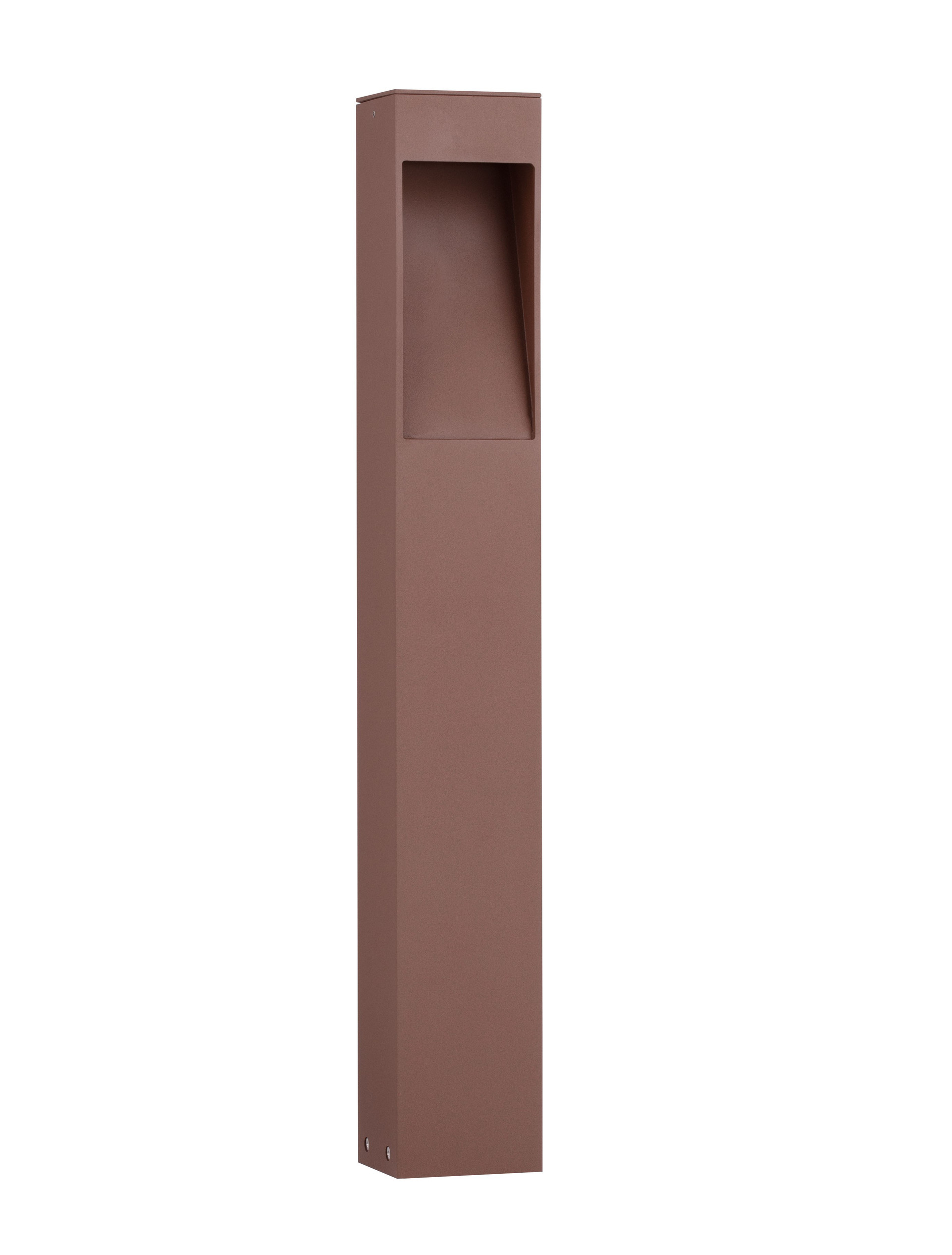 Słupek ogrodowy nowoczesny Luces Exclusivas VIEJO, corten, LED 7 W 3000 K, wys. 60 cm – LE73608 - obrazek 2