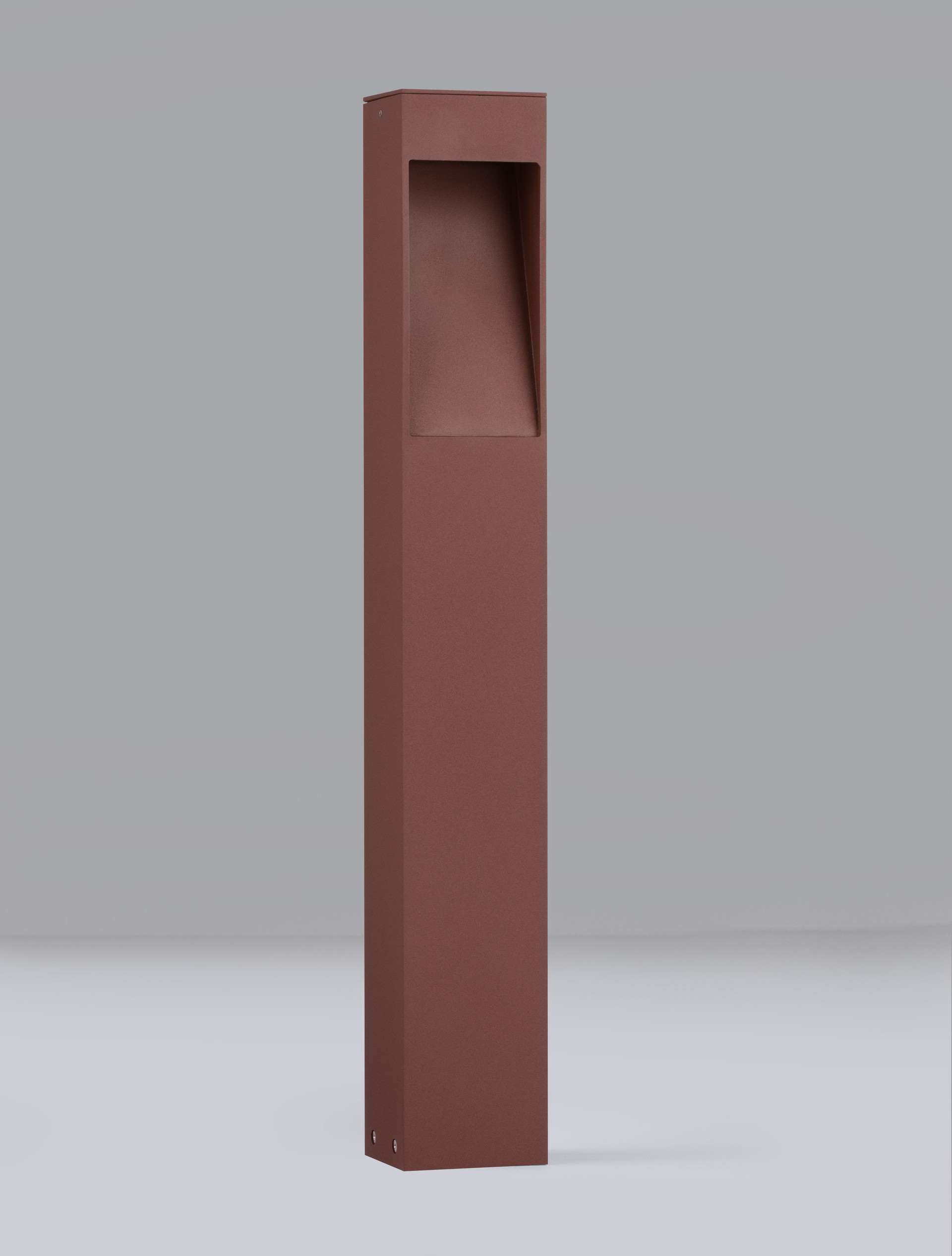 Słupek ogrodowy nowoczesny Luces Exclusivas VIEJO, corten, LED 7 W 3000 K, wys. 60 cm – LE73608 - obrazek 3