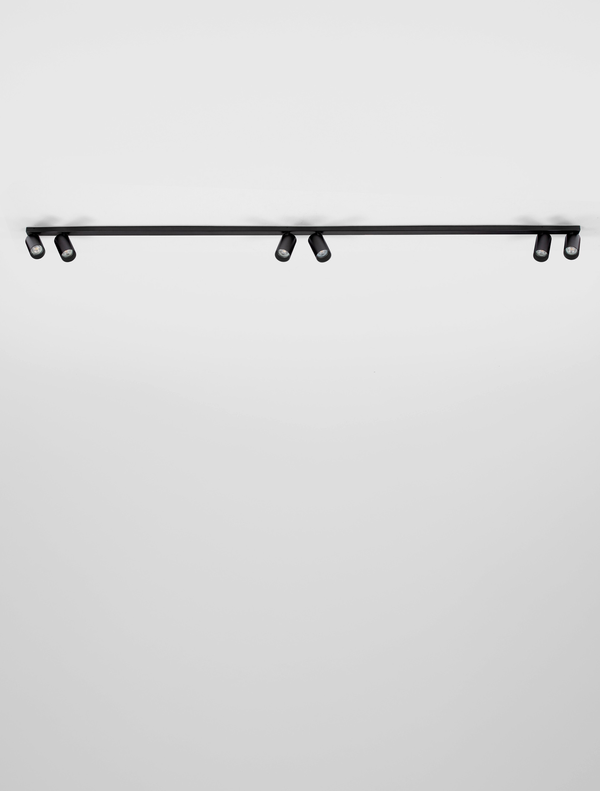 Reflektor sufitowy industrialny Luces Exclusivas FALORIA, czarny, 6 × GU10, szer. 3,5 cm – LE45653 - obrazek 3