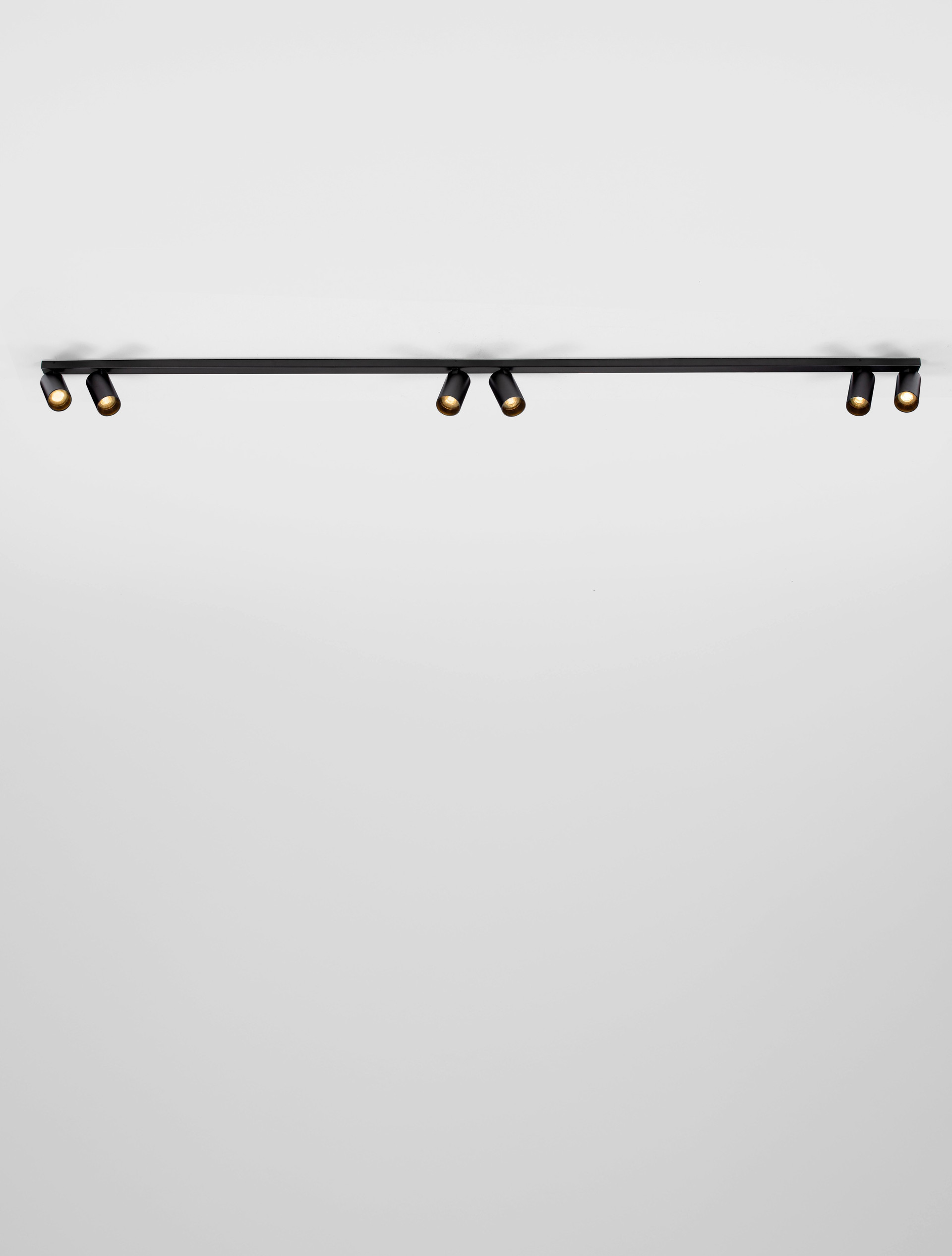 Reflektor sufitowy industrialny Luces Exclusivas FALORIA, czarny, 6 × GU10, szer. 3,5 cm – LE45653 - obrazek 4