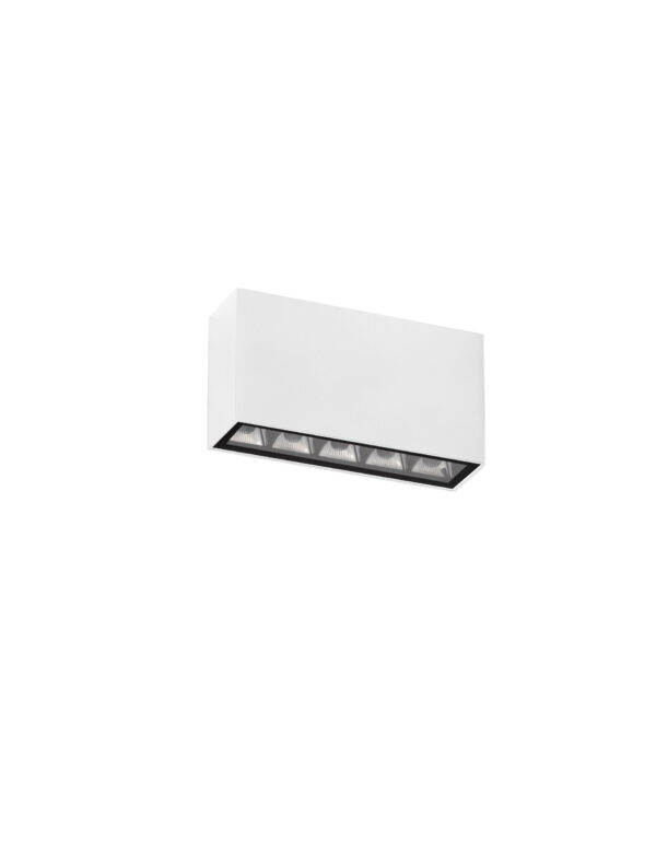 Plafon zewnętrzny nowoczesny Luces Exclusivas JUNERIO, biały, LED 7 W 3000 K, szer. 4 cm – LE75262