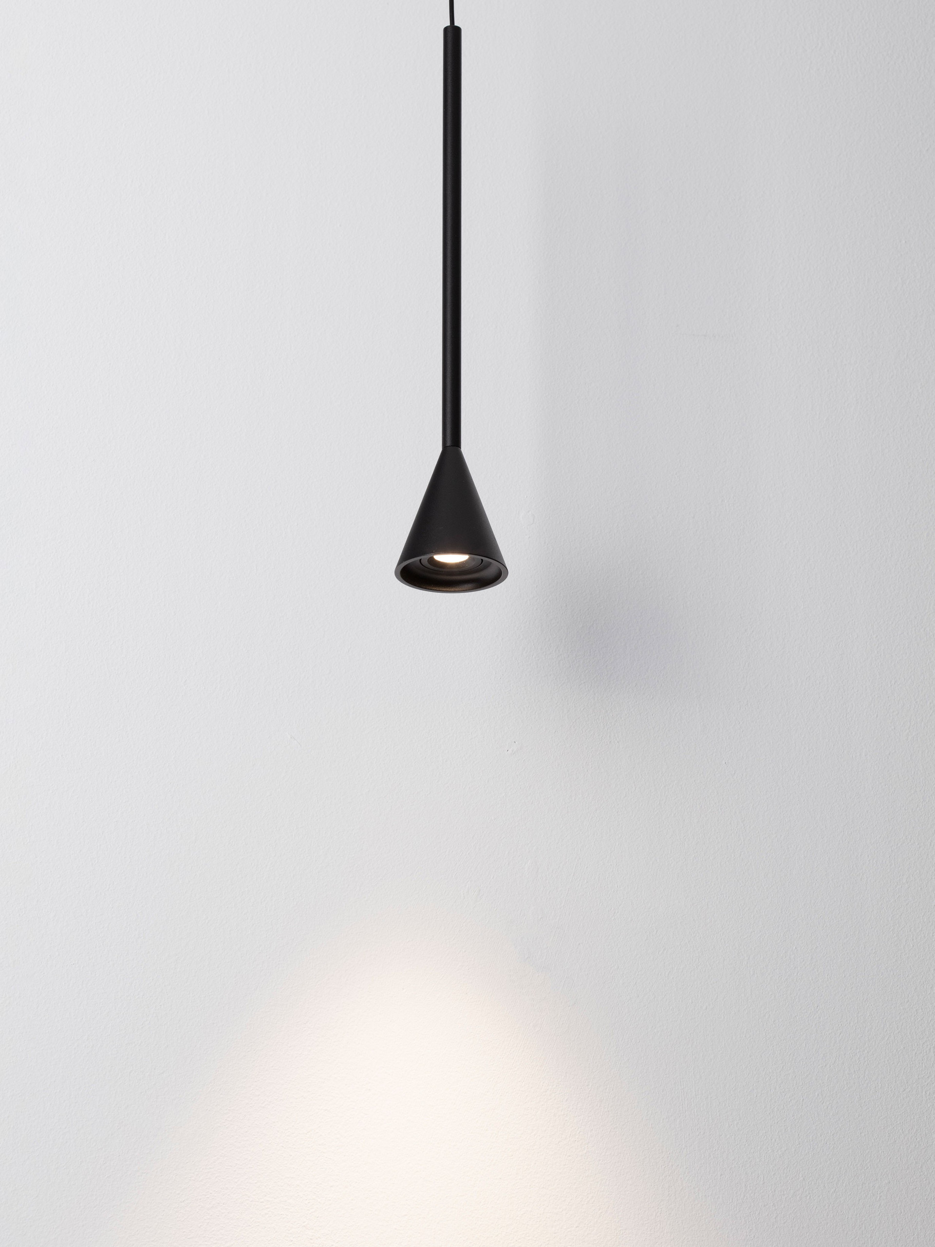 Lampa wisząca nowoczesna Luces Exclusivas SITGES, czarna, LED 6 W 3000 K, Ø 6 cm – LE43497 - obrazek 3