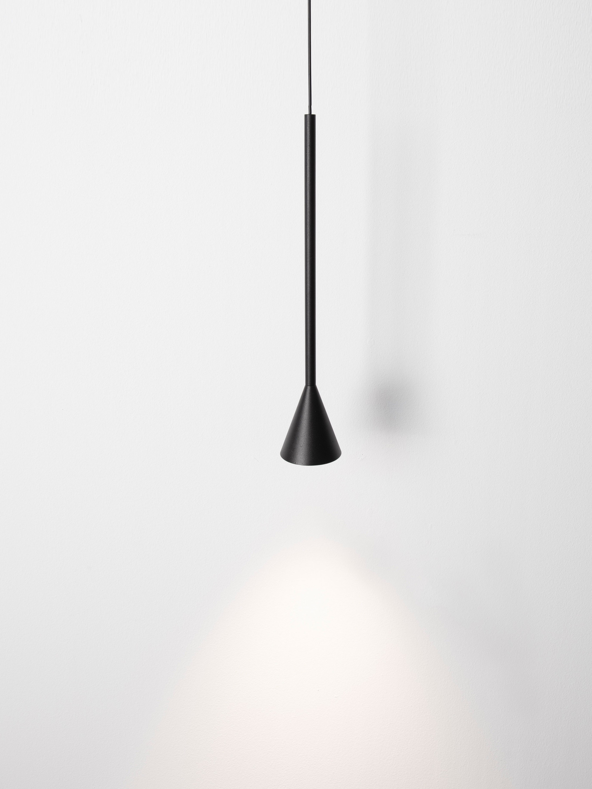 Lampa wisząca nowoczesna Luces Exclusivas SITGES, czarna, LED 6 W 3000 K, Ø 6 cm – LE43497 - obrazek 4