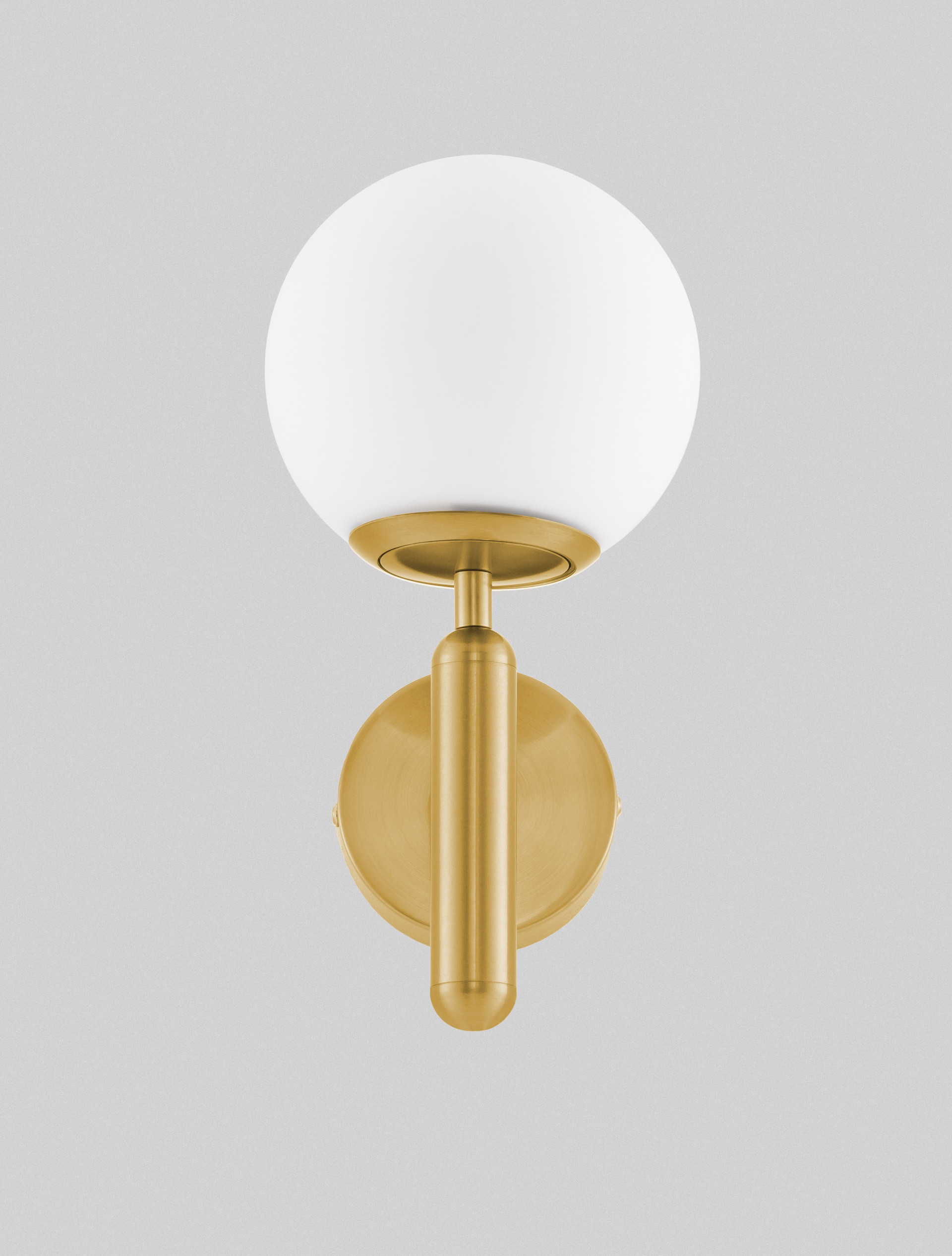Kinkiet nowoczesny Luces Exclusivas AGRO, biało-złoty, 1 × E27, szer. 18 cm – LE43224 - obrazek 3