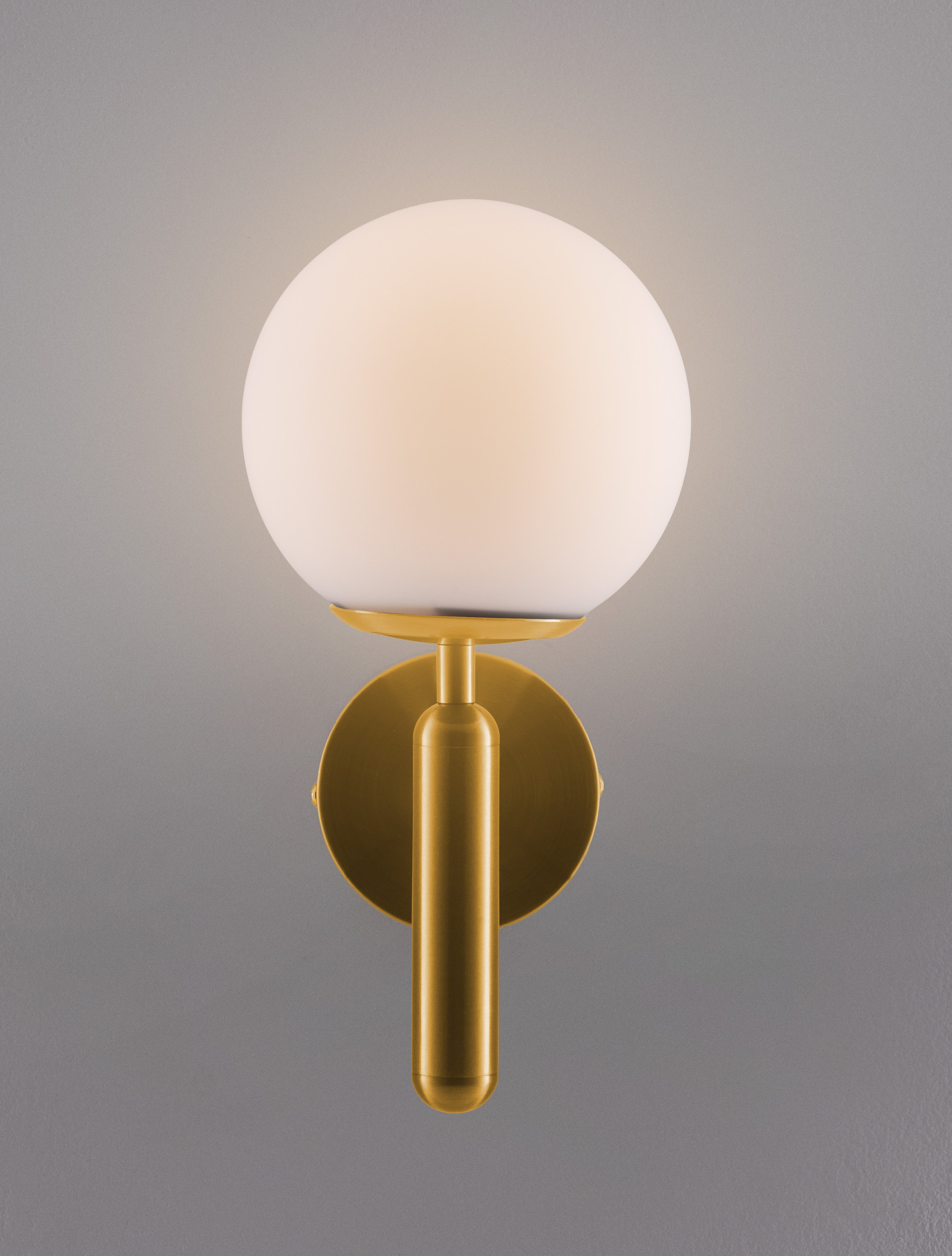 Kinkiet nowoczesny Luces Exclusivas AGRO, biało-złoty, 1 × E27, szer. 18 cm – LE43224 - obrazek 6