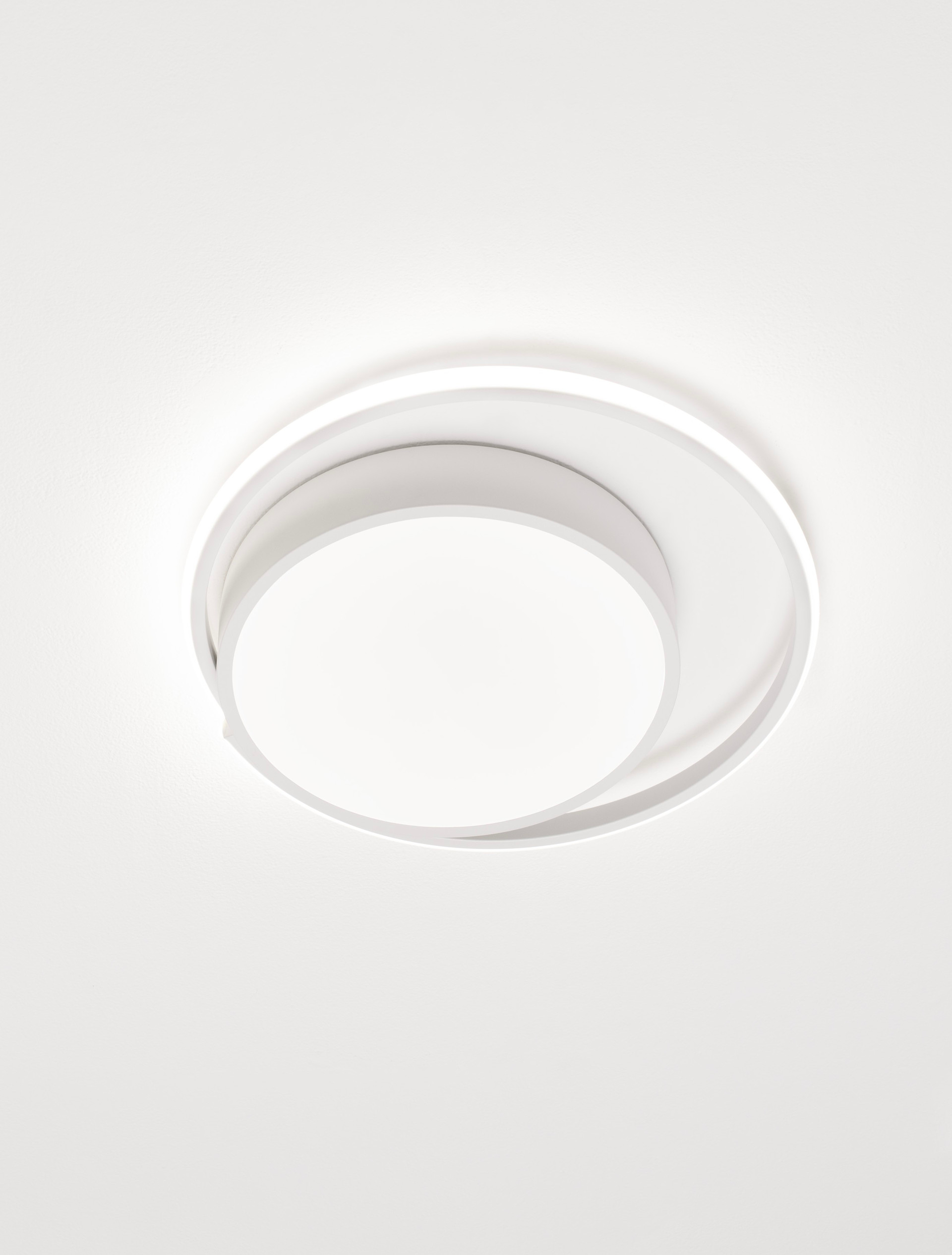 Plafon nowoczesny Luces Exclusivas ACAPA, biały, LED 22 W 3000 K, Ø 40 cm – LE43330 - obrazek 4