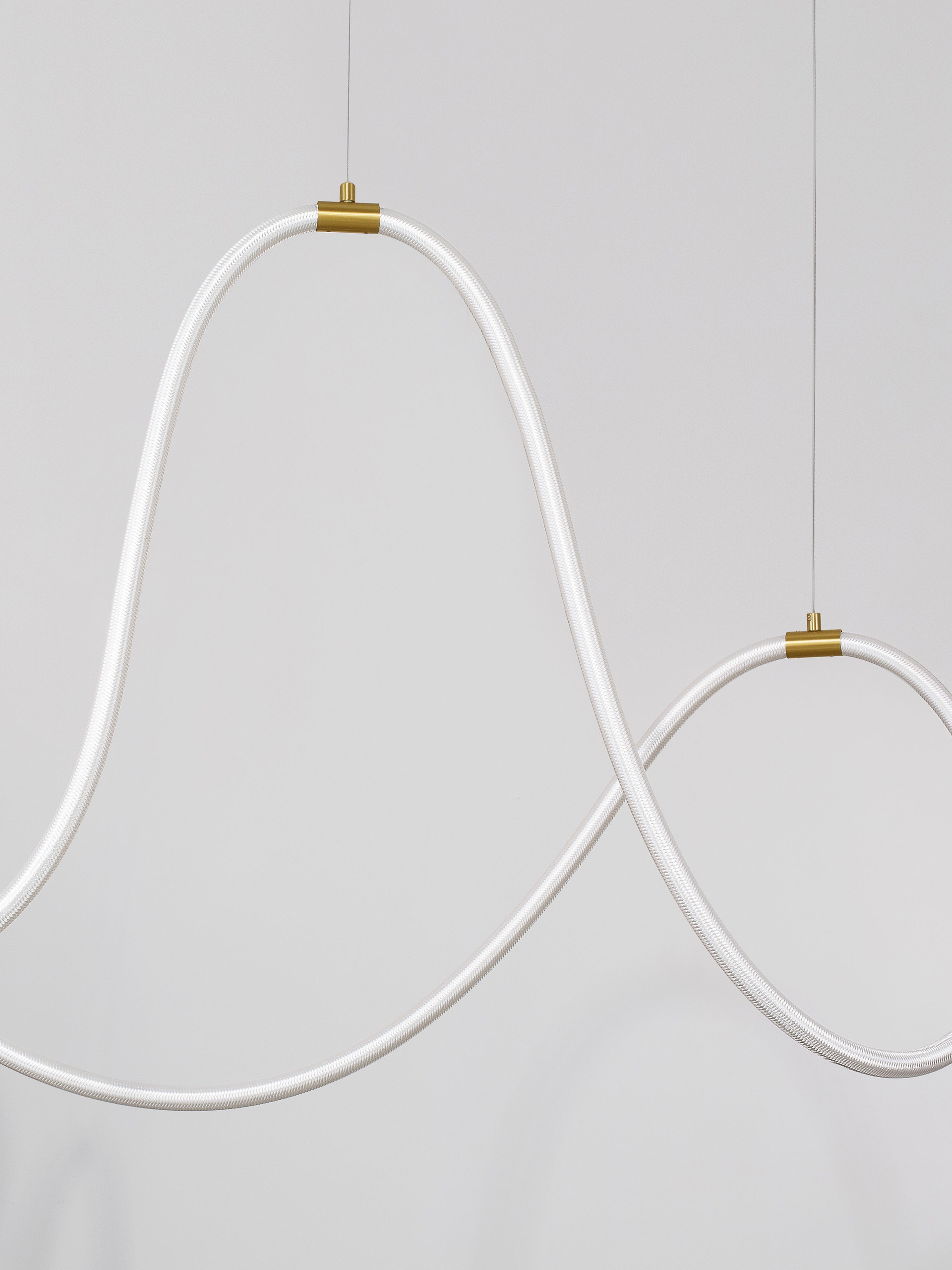 Lampa wisząca nowoczesna Luces Exclusivas DEAN, złota, LED 71 W 3000 K, szer. 60 cm – LE41385 - obrazek 5