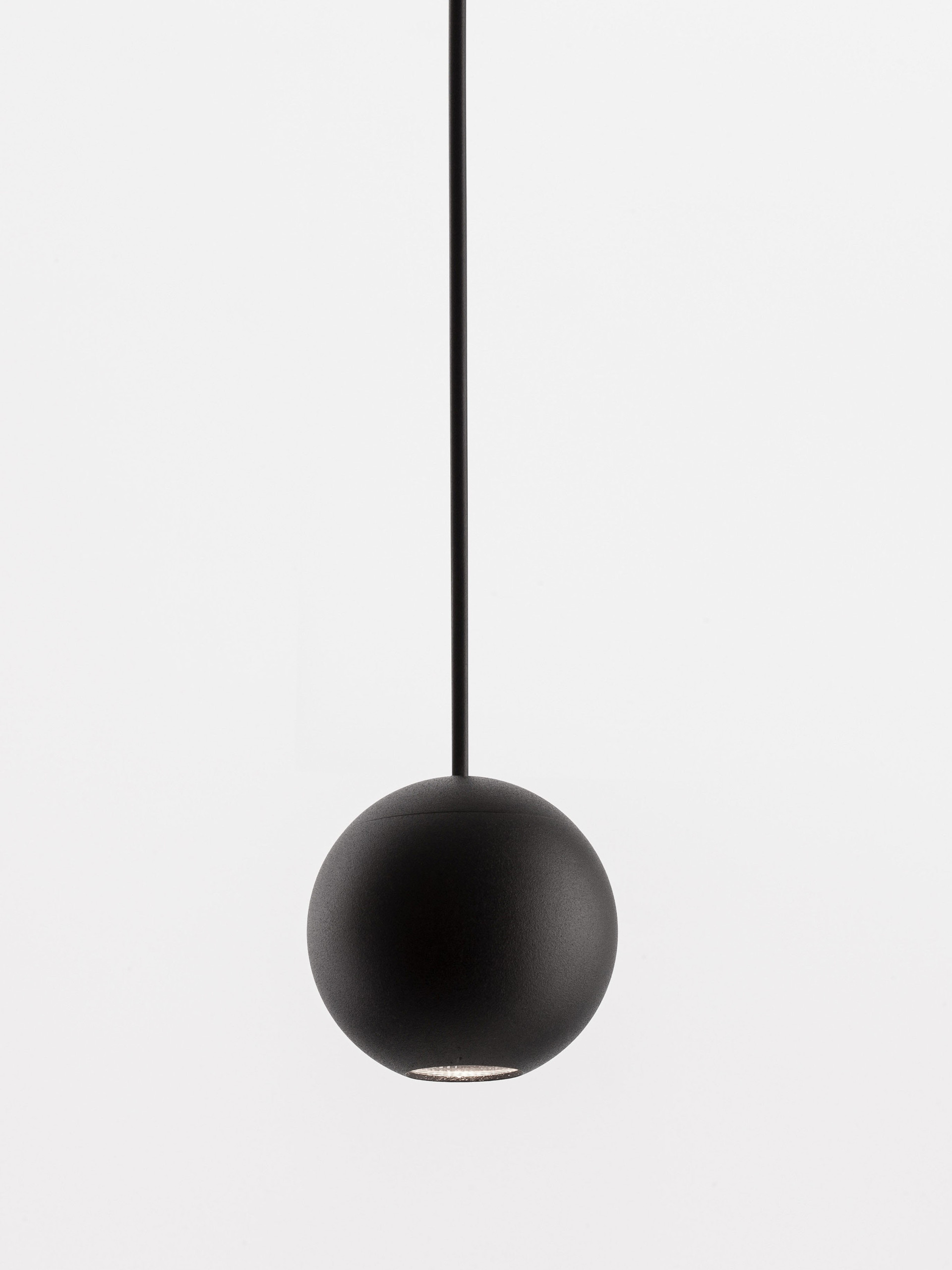 Lampa wisząca nowoczesna Luces Exclusivas ECIJA, czarna, LED 4 W 3000 K, Ø 5 cm – LE41614