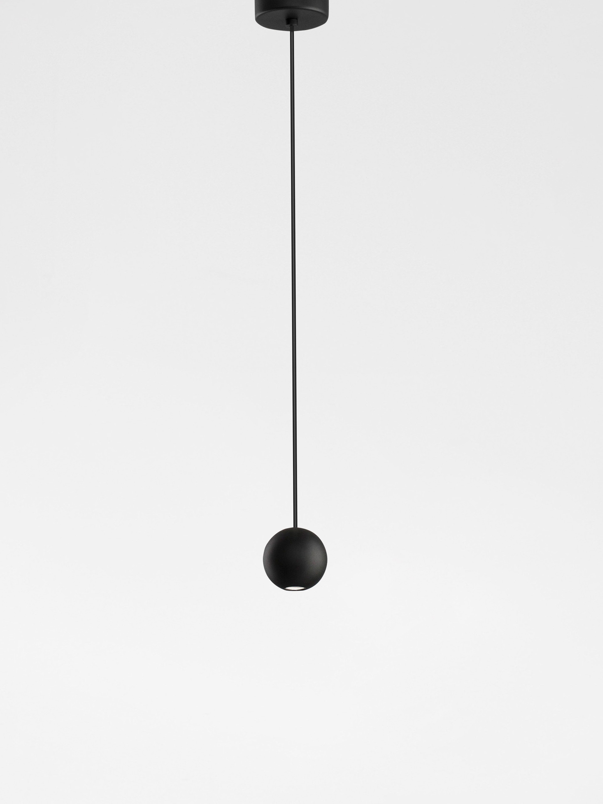 Lampa wisząca nowoczesna Luces Exclusivas ECIJA, czarna, LED 4 W 3000 K, Ø 5 cm – LE41614 - obrazek 4