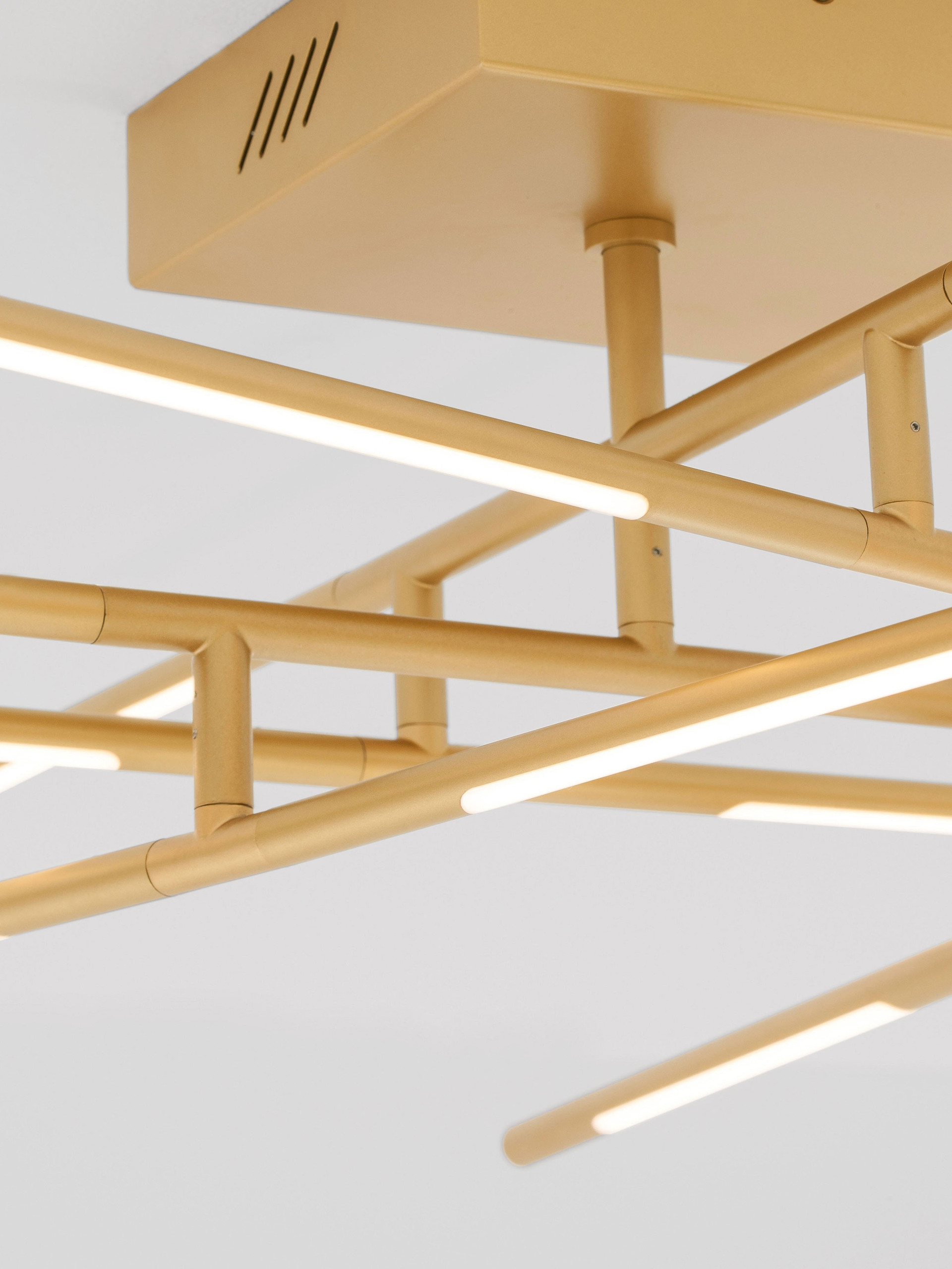 Plafon nowoczesny Luces Exclusivas BELL, złoty, LED 50 W 3000 K, szer. 94,5 cm – LE41344 - obrazek 4
