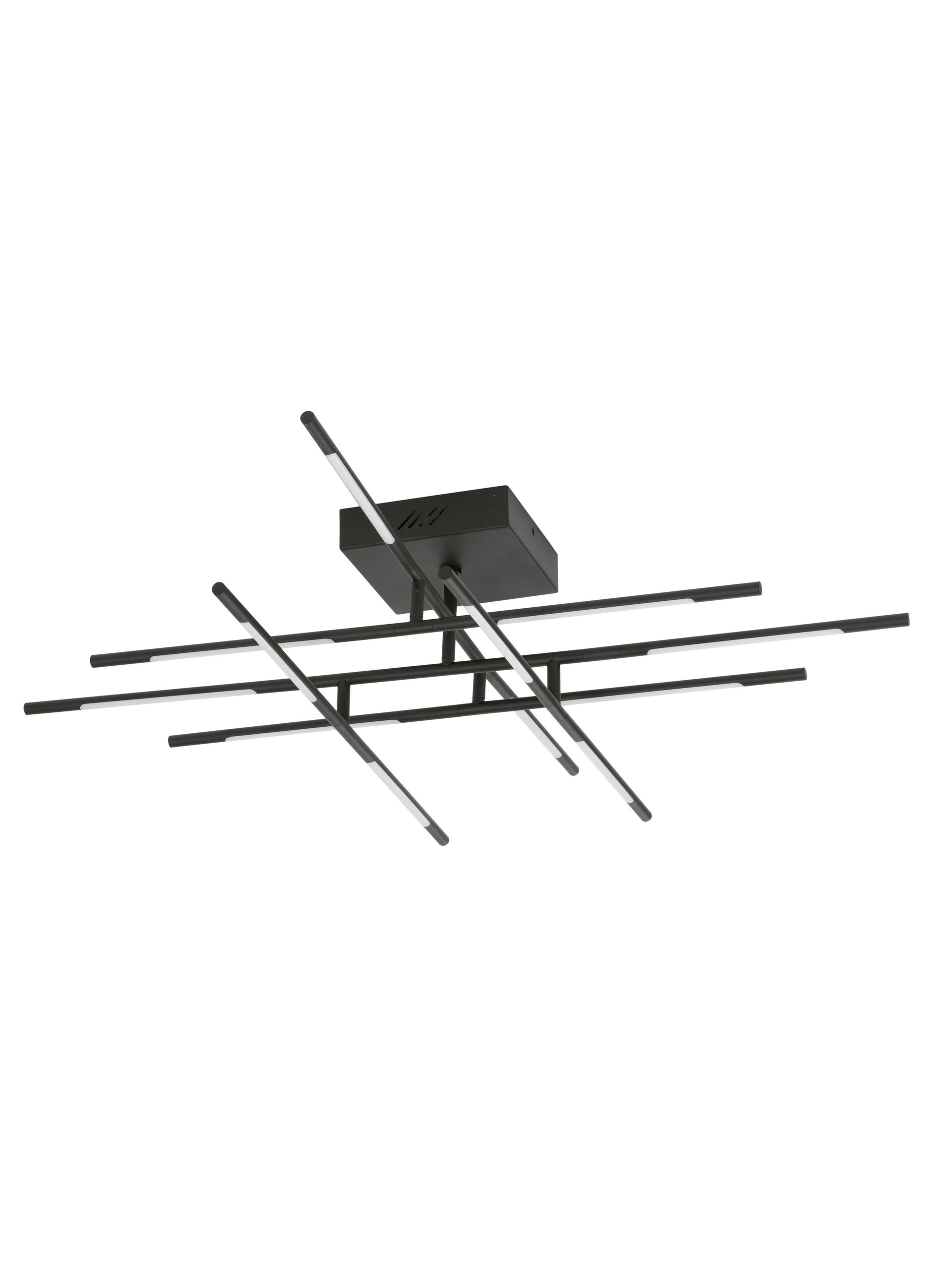 Plafon nowoczesny Luces Exclusivas BELL, czarny, LED 59 W 3000 K, szer. 94,5 cm – LE41348 - obrazek 2