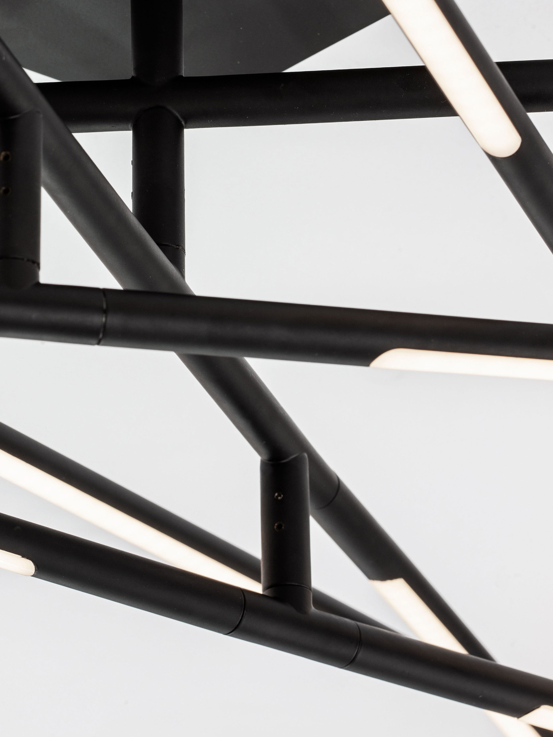 Plafon nowoczesny Luces Exclusivas BELL, czarny, LED 59 W 3000 K, szer. 94,5 cm – LE41348 - obrazek 6
