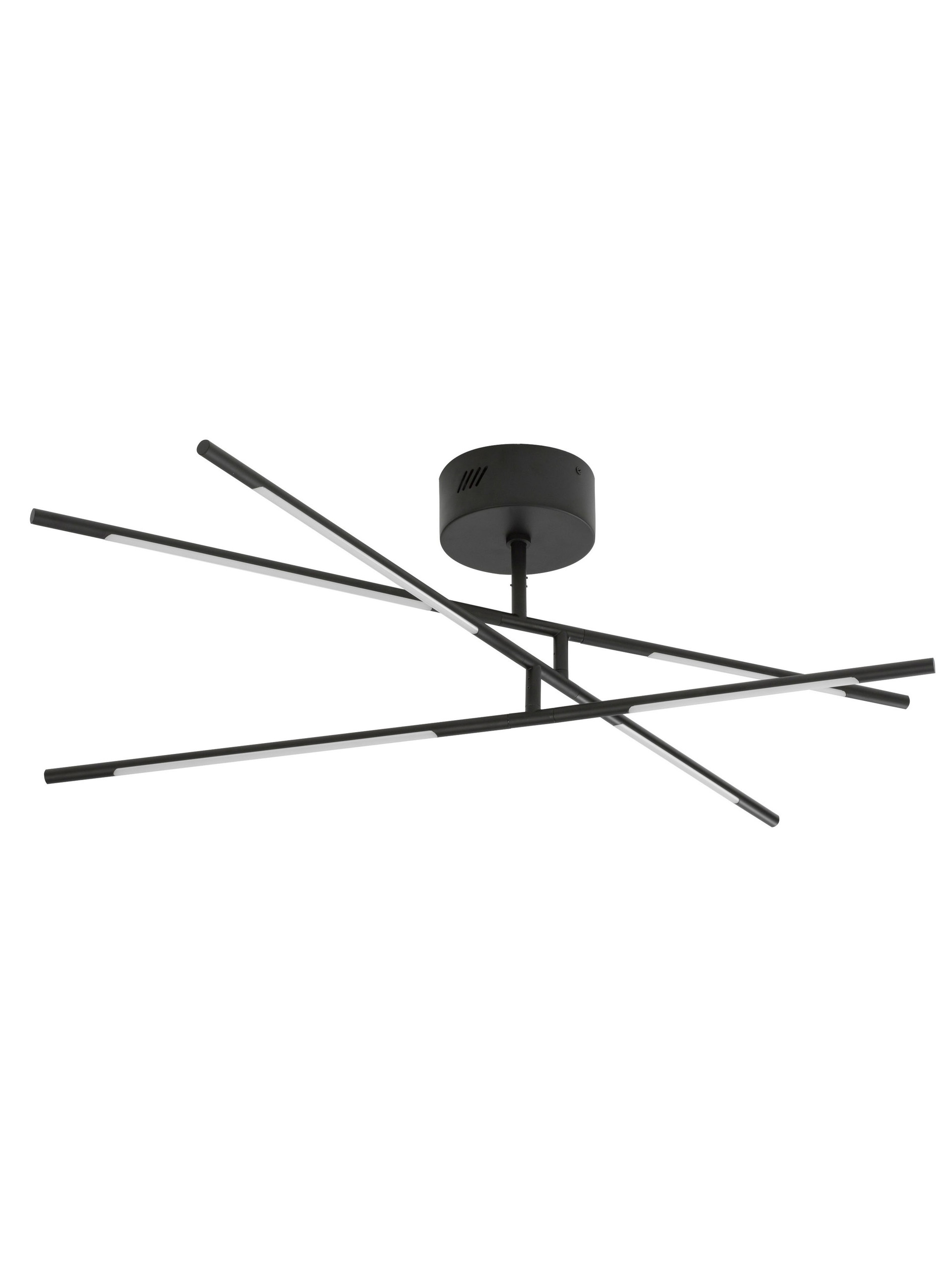 Plafon nowoczesny Luces Exclusivas BELL, czarny, LED 32 W 3000 K, szer. 77 cm – LE41352 - obrazek 2