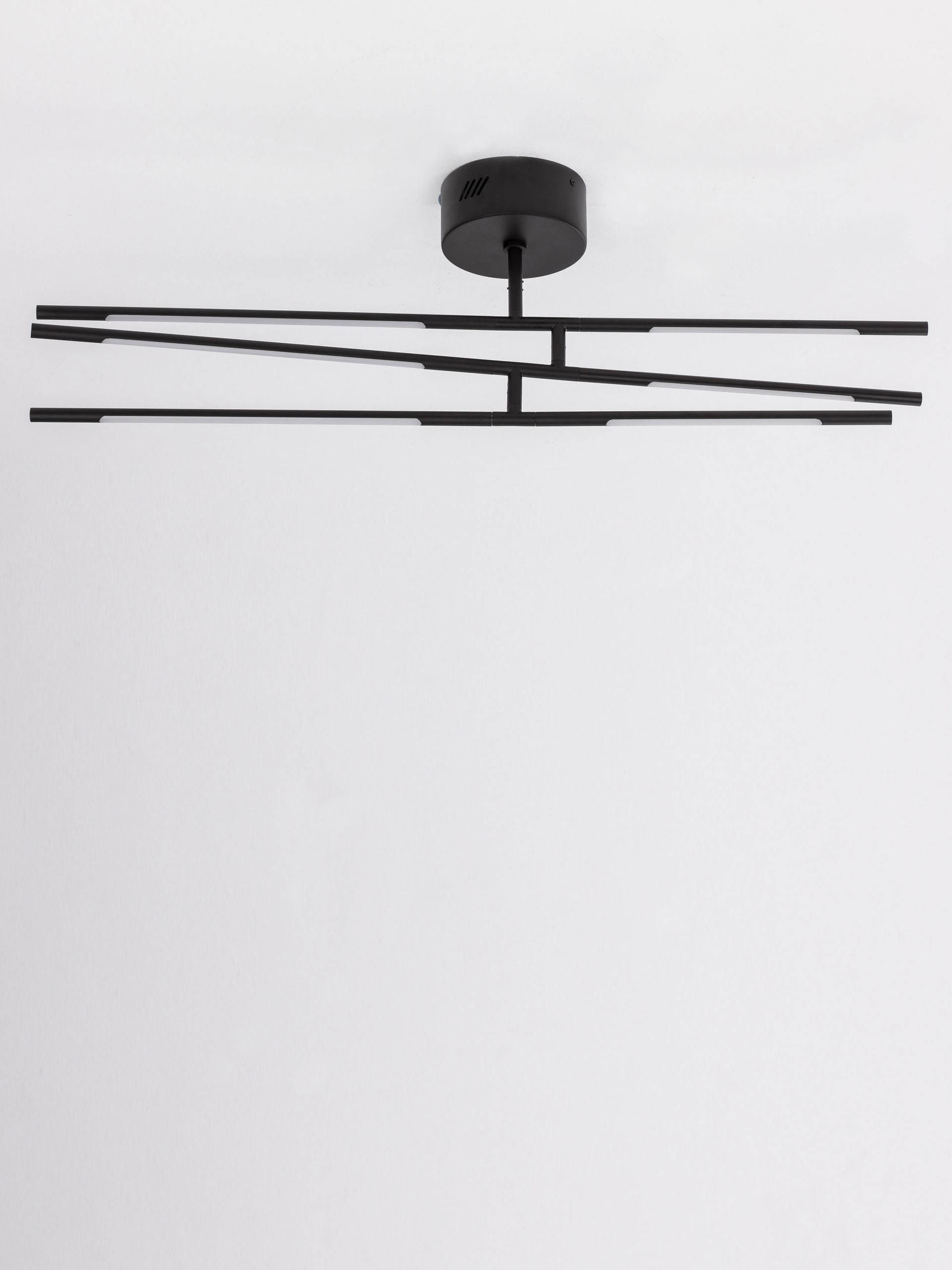 Plafon nowoczesny Luces Exclusivas BELL, czarny, LED 32 W 3000 K, szer. 77 cm – LE41352 - obrazek 3