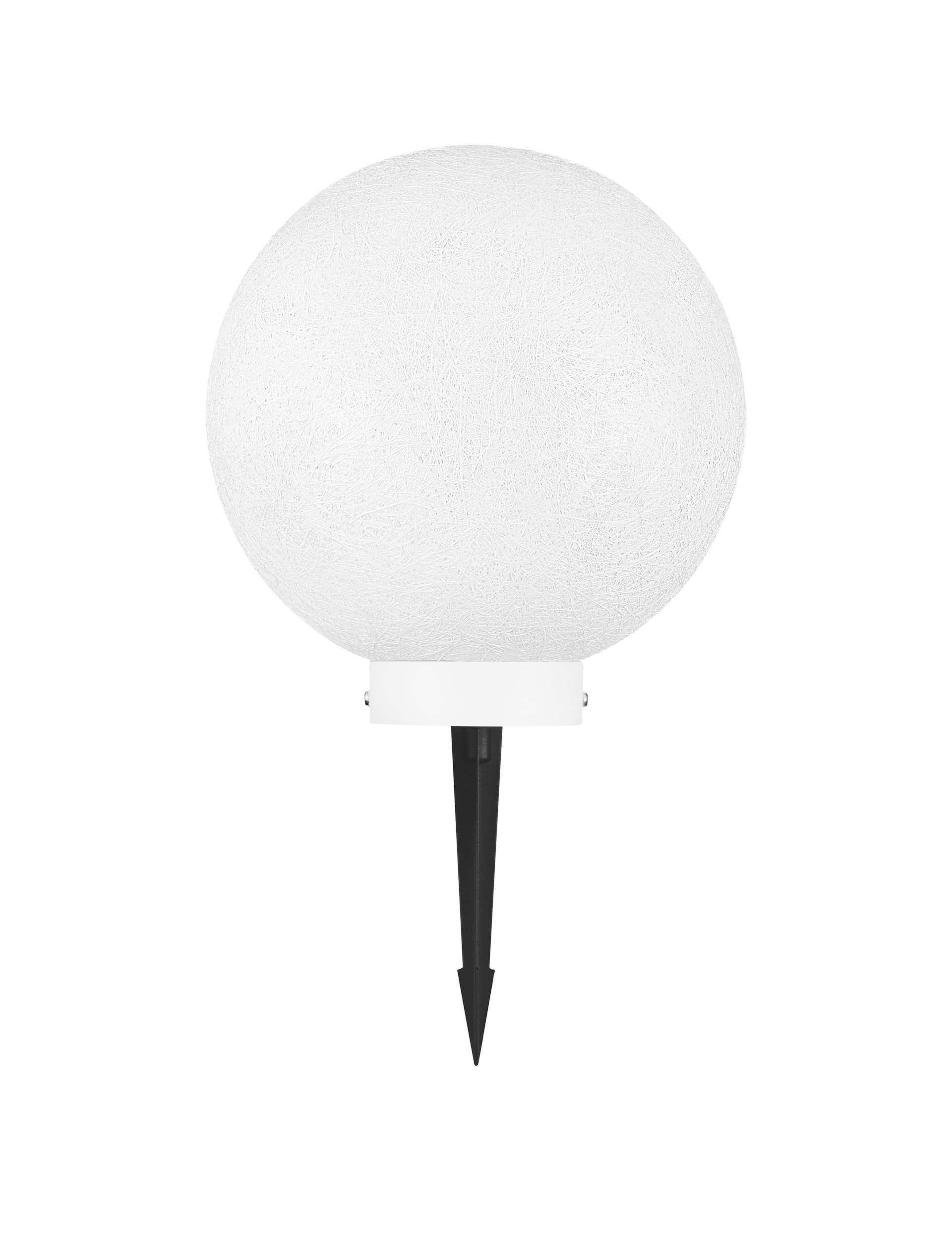 Kula ogrodowa minimalistyczna Luces Exclusivas CELENDIN, biała, 1 × E14, Ø 25 cm – LE73755 - obrazek 2