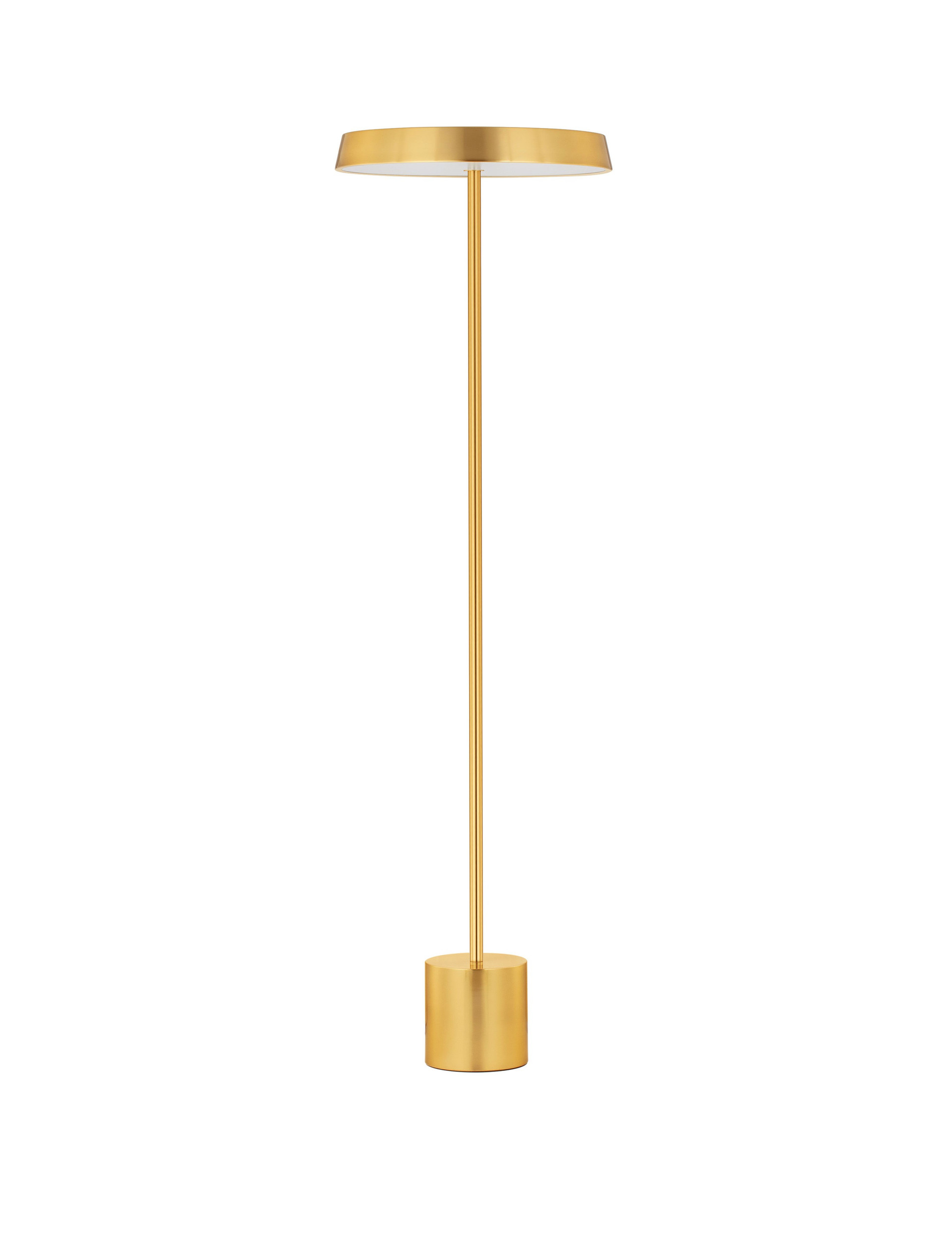 Lampa podłogowa nowoczesna Luces Exclusivas CORUNA, złota, LED 33 W 3000 K, wys. 136 cm – LE44432 - obrazek 2