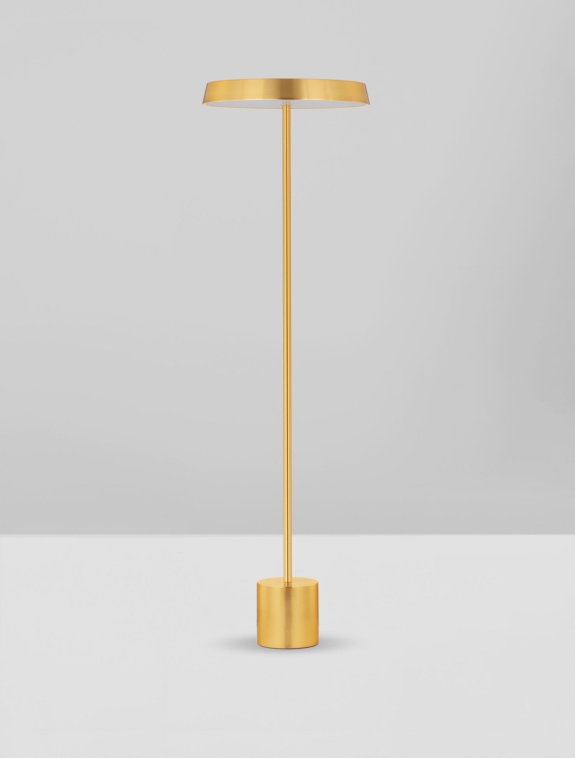 Lampa podłogowa nowoczesna Luces Exclusivas CORUNA, złota, LED 33 W 3000 K, wys. 136 cm – LE44432 - obrazek 3
