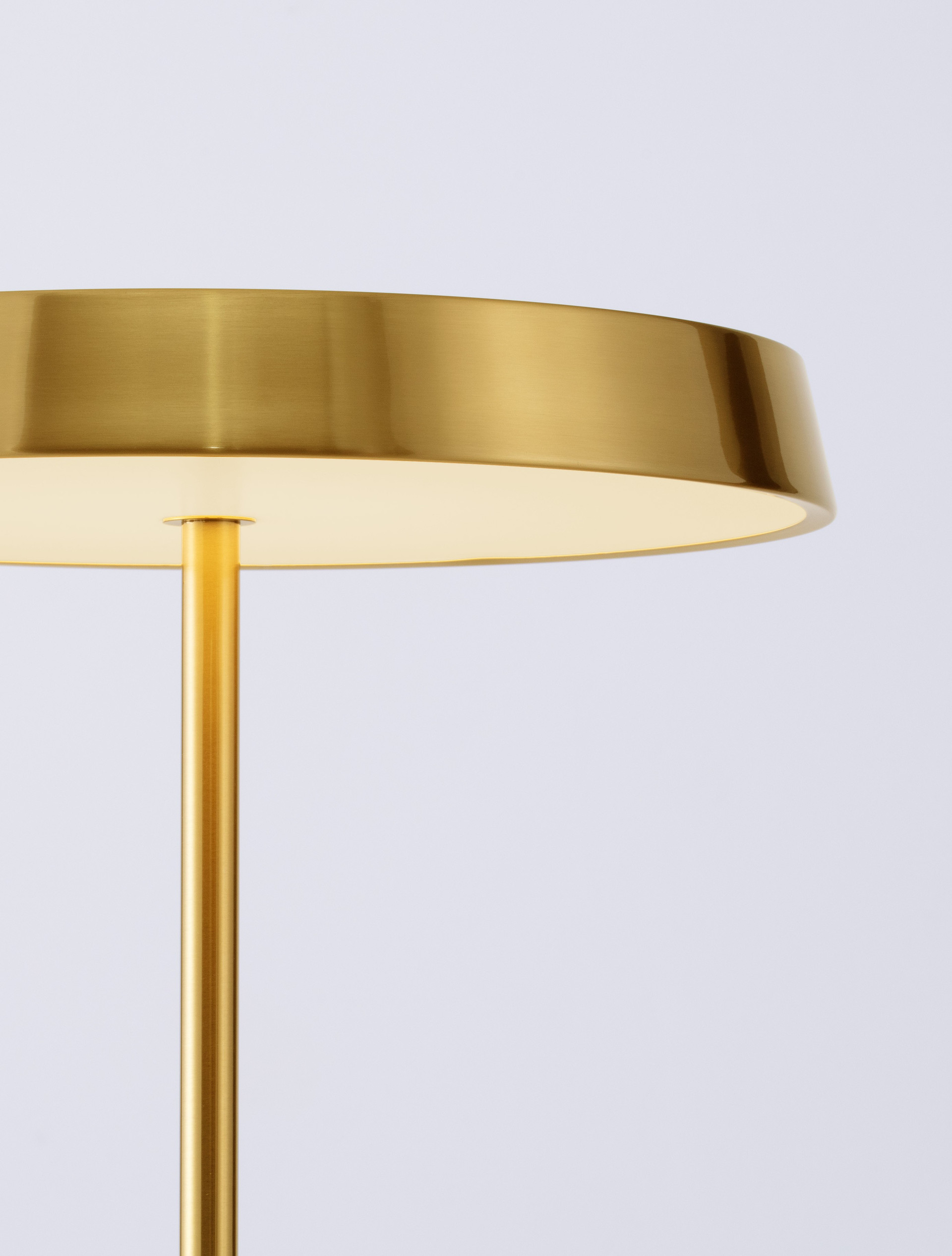 Lampa podłogowa nowoczesna Luces Exclusivas CORUNA, złota, LED 33 W 3000 K, wys. 136 cm – LE44432 - obrazek 5