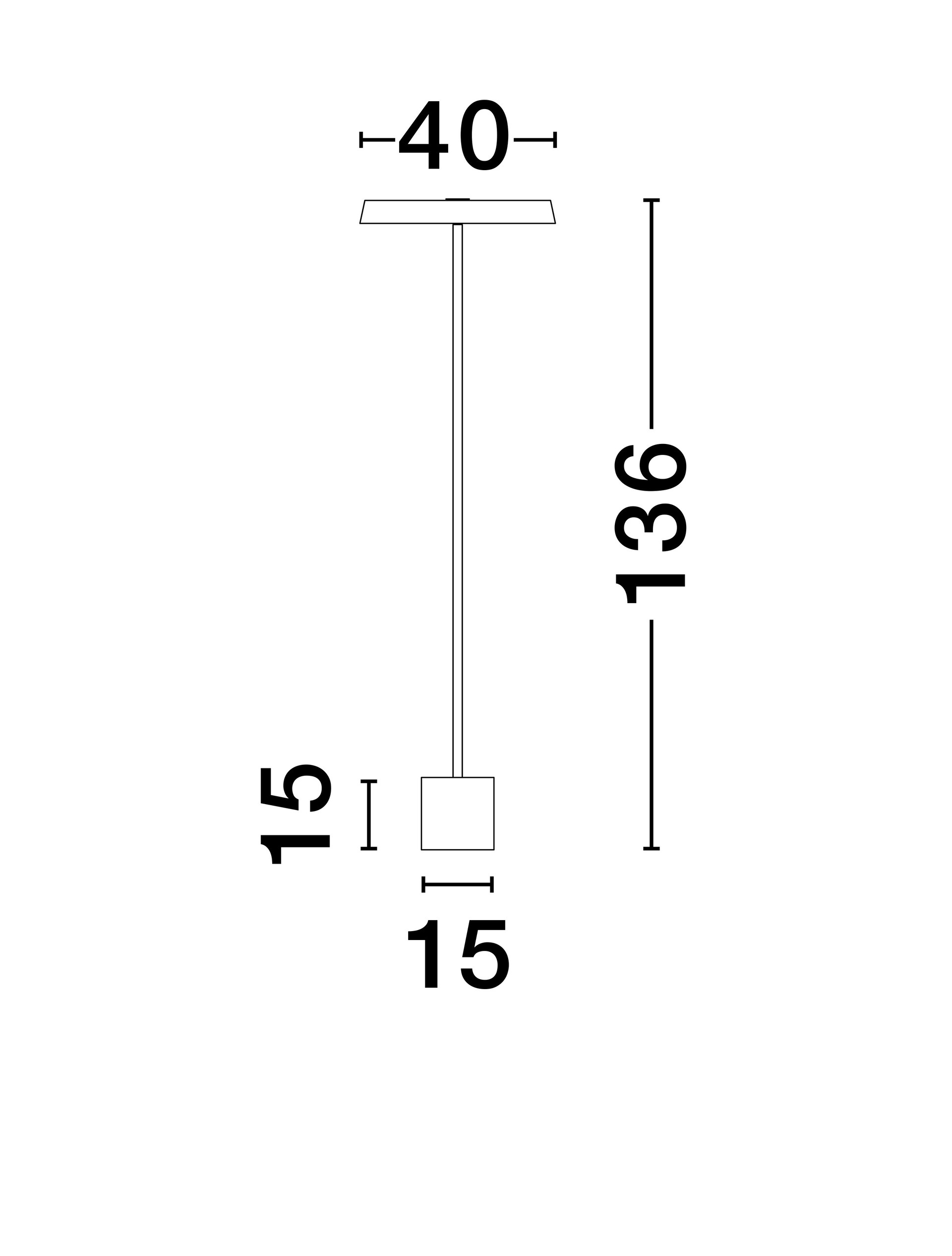 Lampa podłogowa nowoczesna Luces Exclusivas CORUNA, złota, LED 33 W 3000 K, wys. 136 cm – LE44432 - obrazek 8