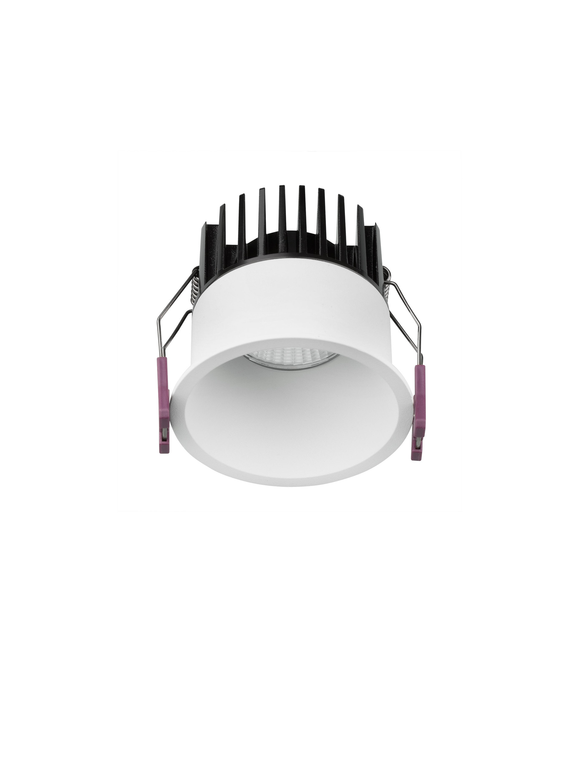 Oprawa wpuszczana zewnętrzna minimalistyczna Luces Exclusivas MALLORCA, biała, LED 12 W 3000 K, Ø 7,8 cm – LE61577 - obrazek 2