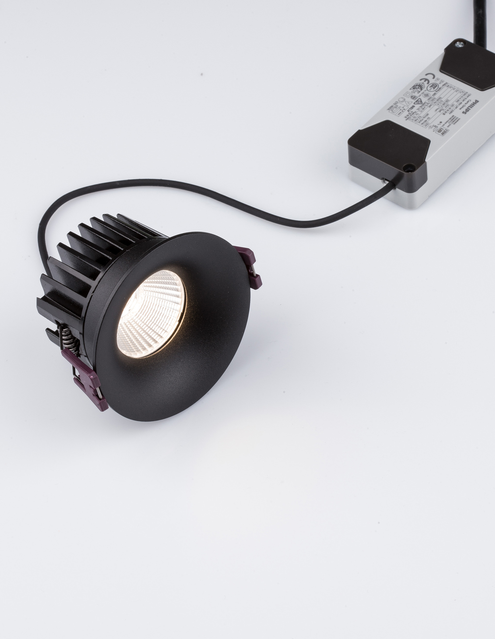Oprawa wpuszczana zewnętrzna nowoczesna Luces Exclusivas MALLORCA, czarna, LED 12 W 3000 K, Ø 8,5 cm – LE61581 - obrazek 5