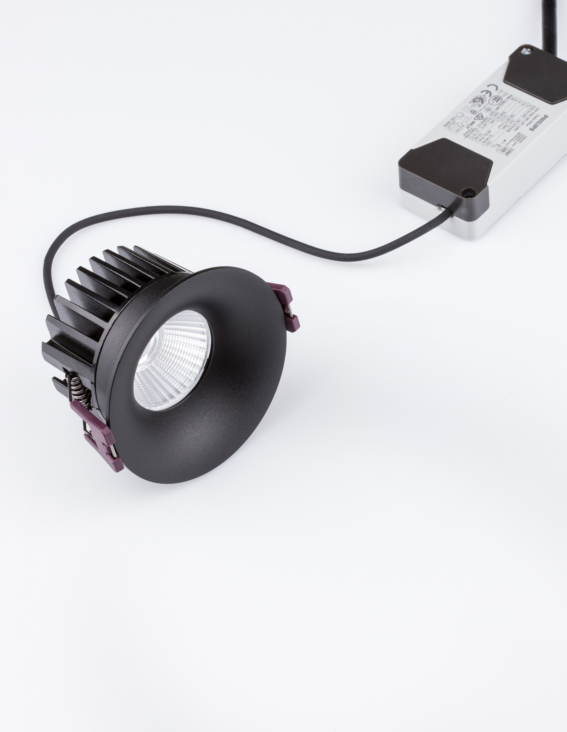 Oprawa wpuszczana zewnętrzna nowoczesna Luces Exclusivas MALLORCA, czarna, LED 12 W 3000 K, Ø 8,5 cm – LE61581 - obrazek 6