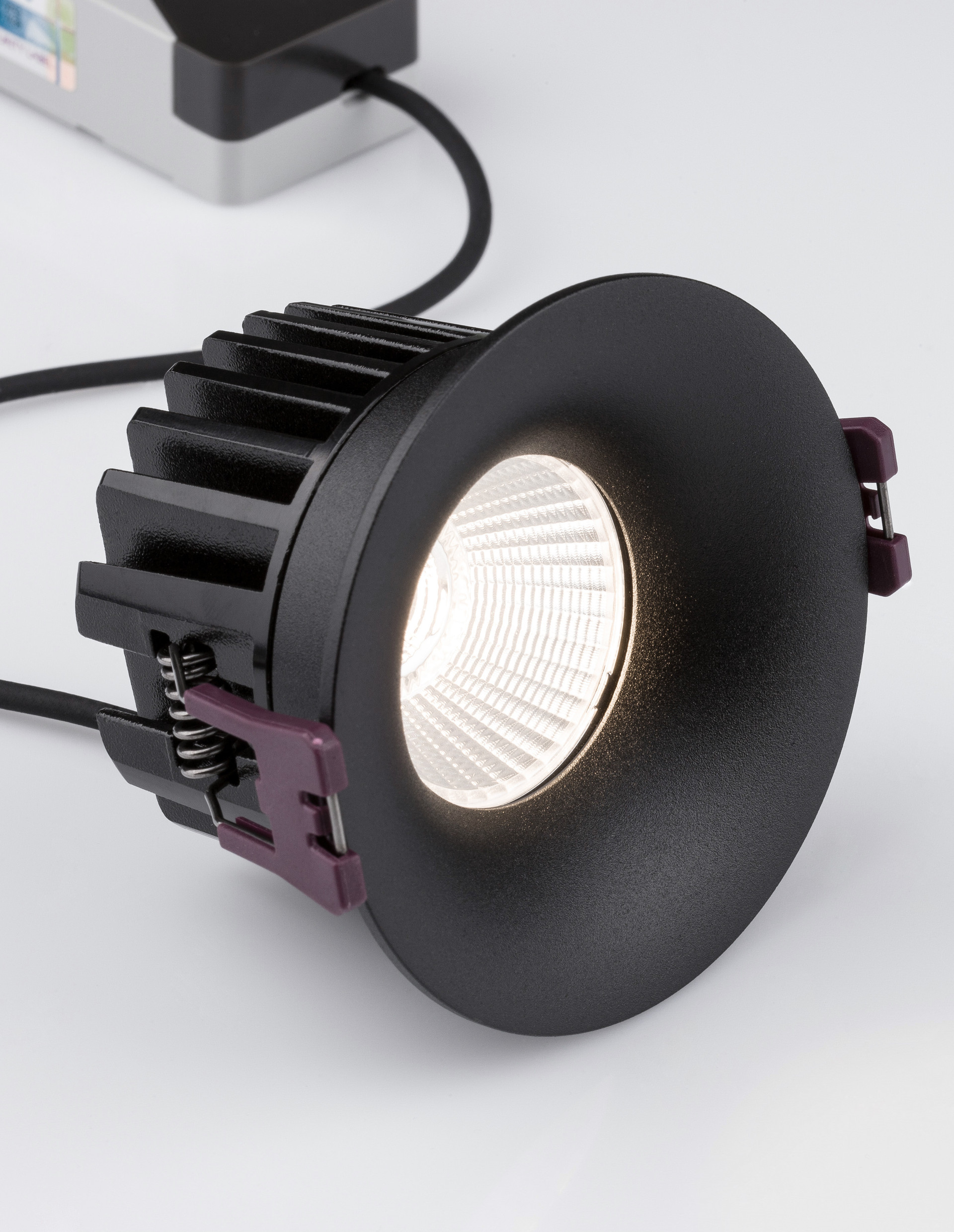 Oprawa wpuszczana zewnętrzna nowoczesna Luces Exclusivas MALLORCA, czarna, LED 12 W 3000 K, Ø 8,5 cm – LE61581 - obrazek 8