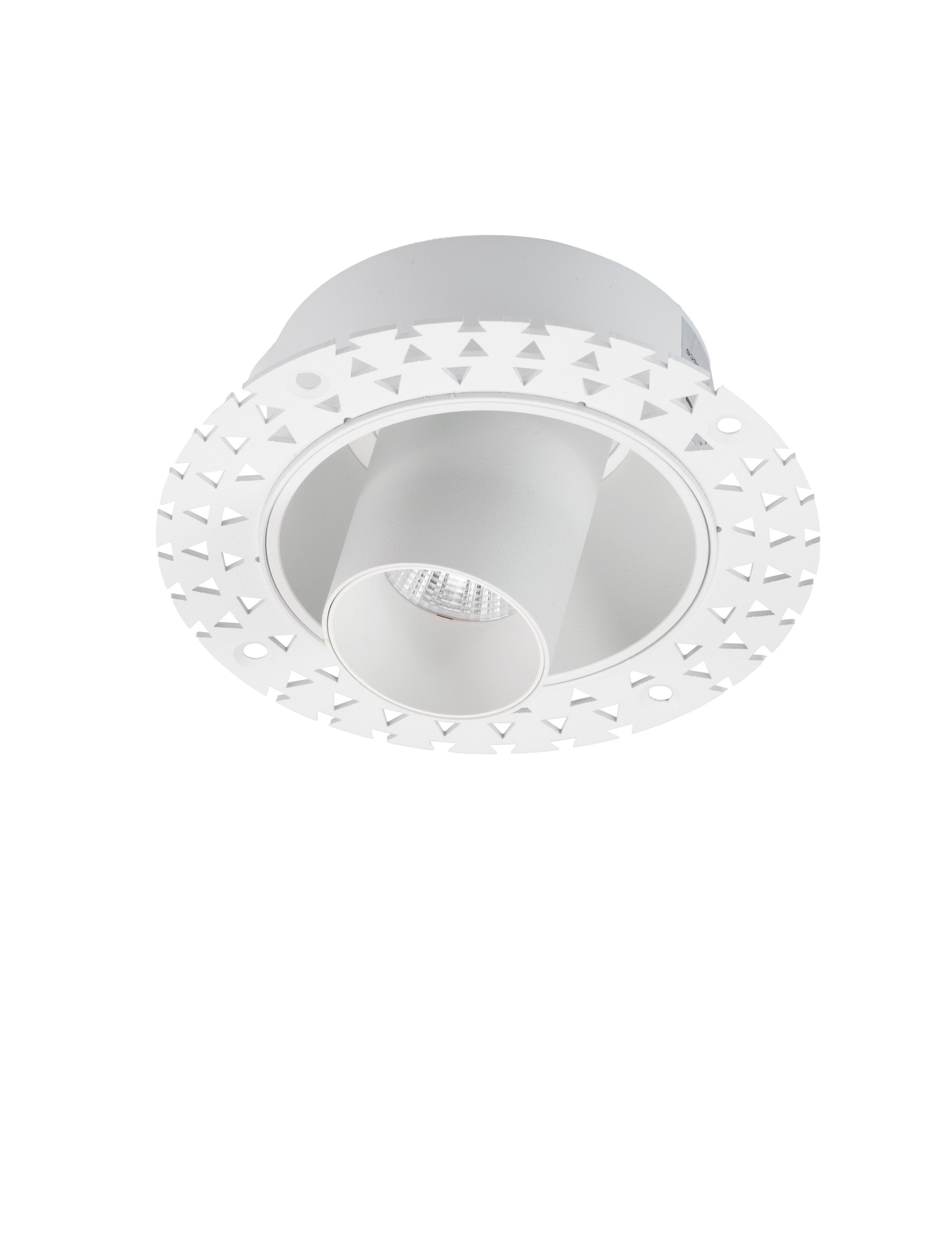 Oprawa wpuszczana nowoczesna Luces Exclusivas CARBAL, biała, LED 10 W 2700 K, Ø 13 cm – LE62205 - obrazek 2