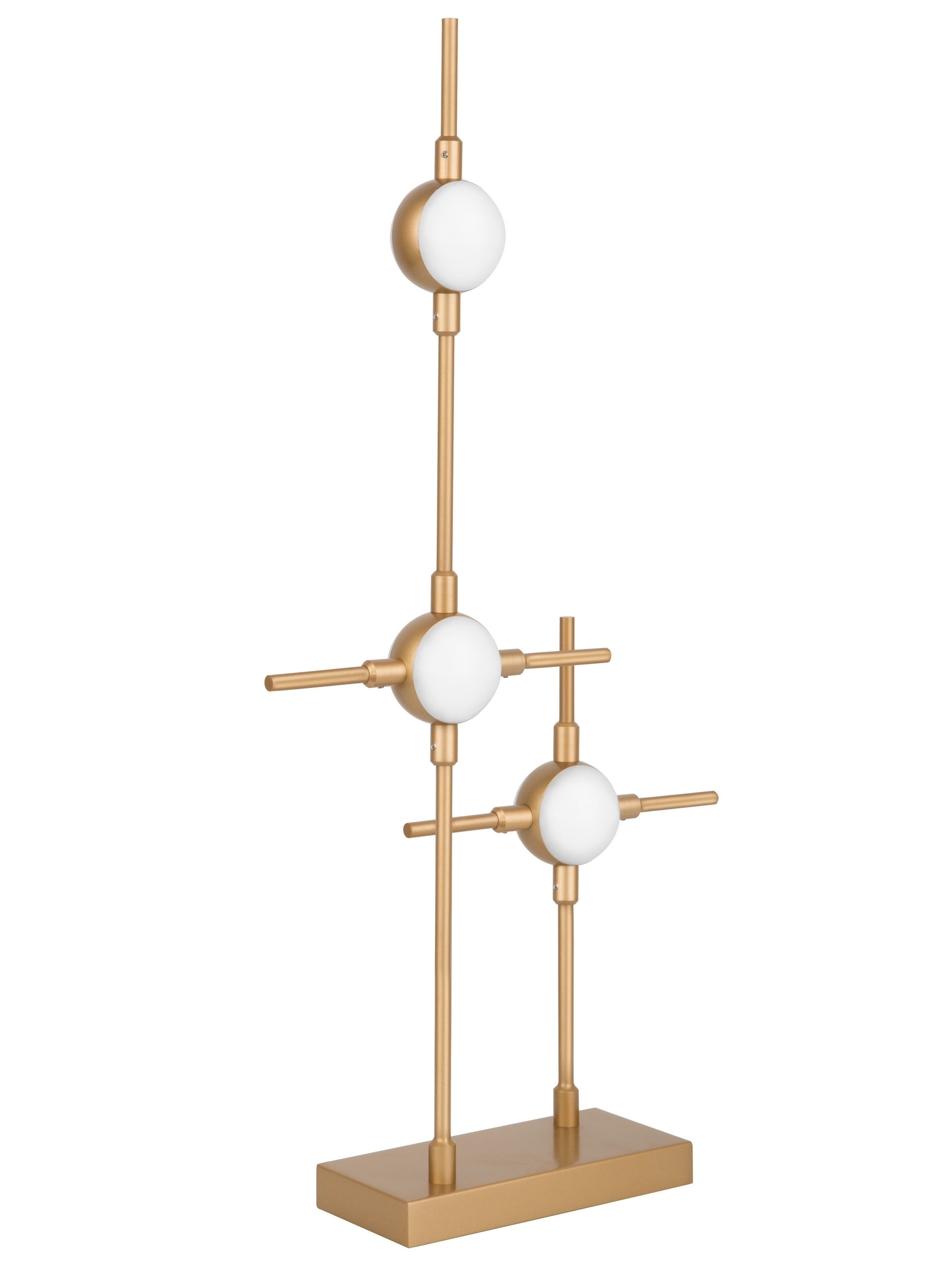 Lampa stołowa nowoczesna Luces Exclusivas AZUL, złota, LED 9 W 3000 K, wys. 52 cm – LE41332 - obrazek 2