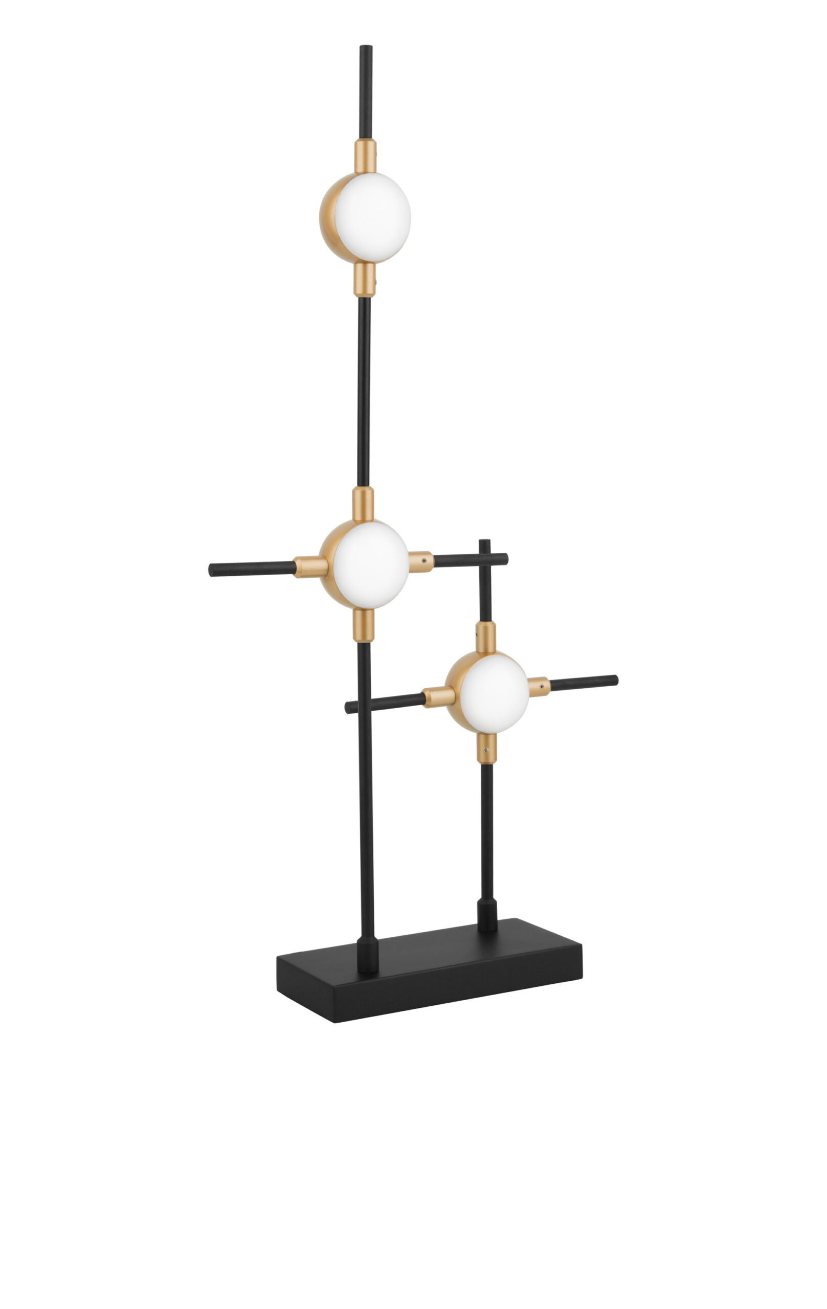 Lampa stołowa nowoczesna Luces Exclusivas AZUL, czarno-złota, LED 9 W 3000 K, wys. 52 cm – LE41331 - obrazek 2
