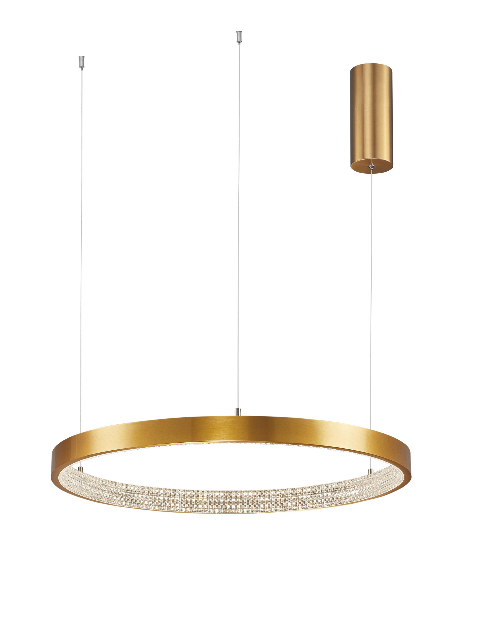 Lampa wisząca nowoczesna Luces Exclusivas MORON, mosiądz, LED 35 W 3000 K, Ø 60 cm – LE41705 - obrazek 2