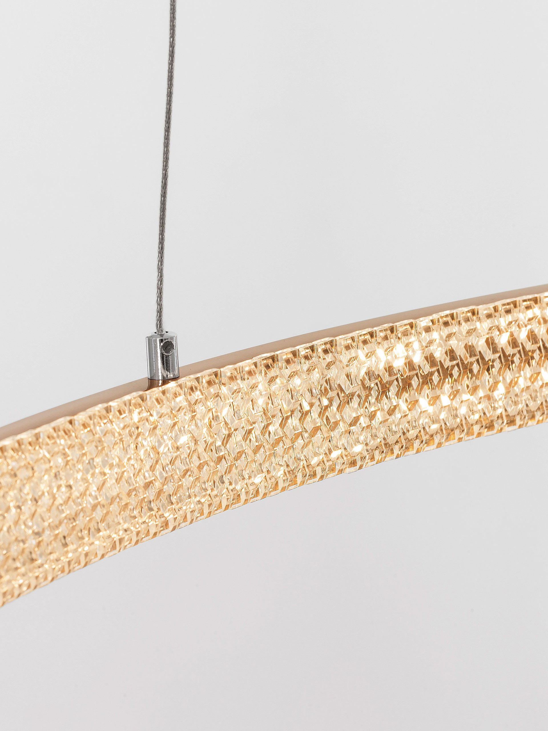 Lampa wisząca nowoczesna Luces Exclusivas MORON, mosiądz, LED 35 W 3000 K, Ø 60 cm – LE41705 - obrazek 4