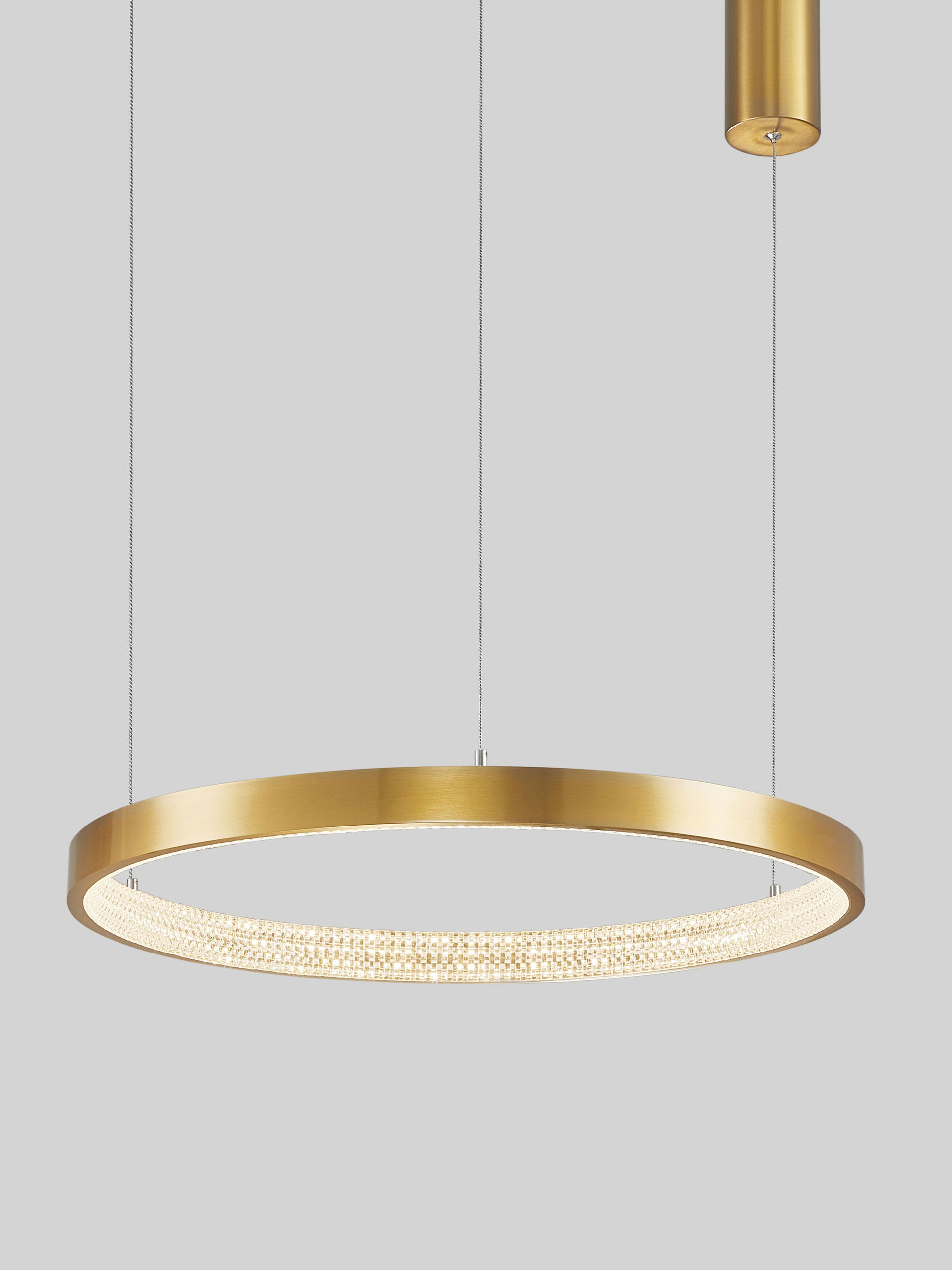 Lampa wisząca nowoczesna Luces Exclusivas MORON, mosiądz, LED 35 W 3000 K, Ø 60 cm – LE41705 - obrazek 5