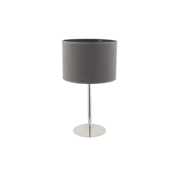 Lampa stołowa nowoczesna HOTEL 9301, szara / chrom, 1×E27 – Nowodvorski Lighting