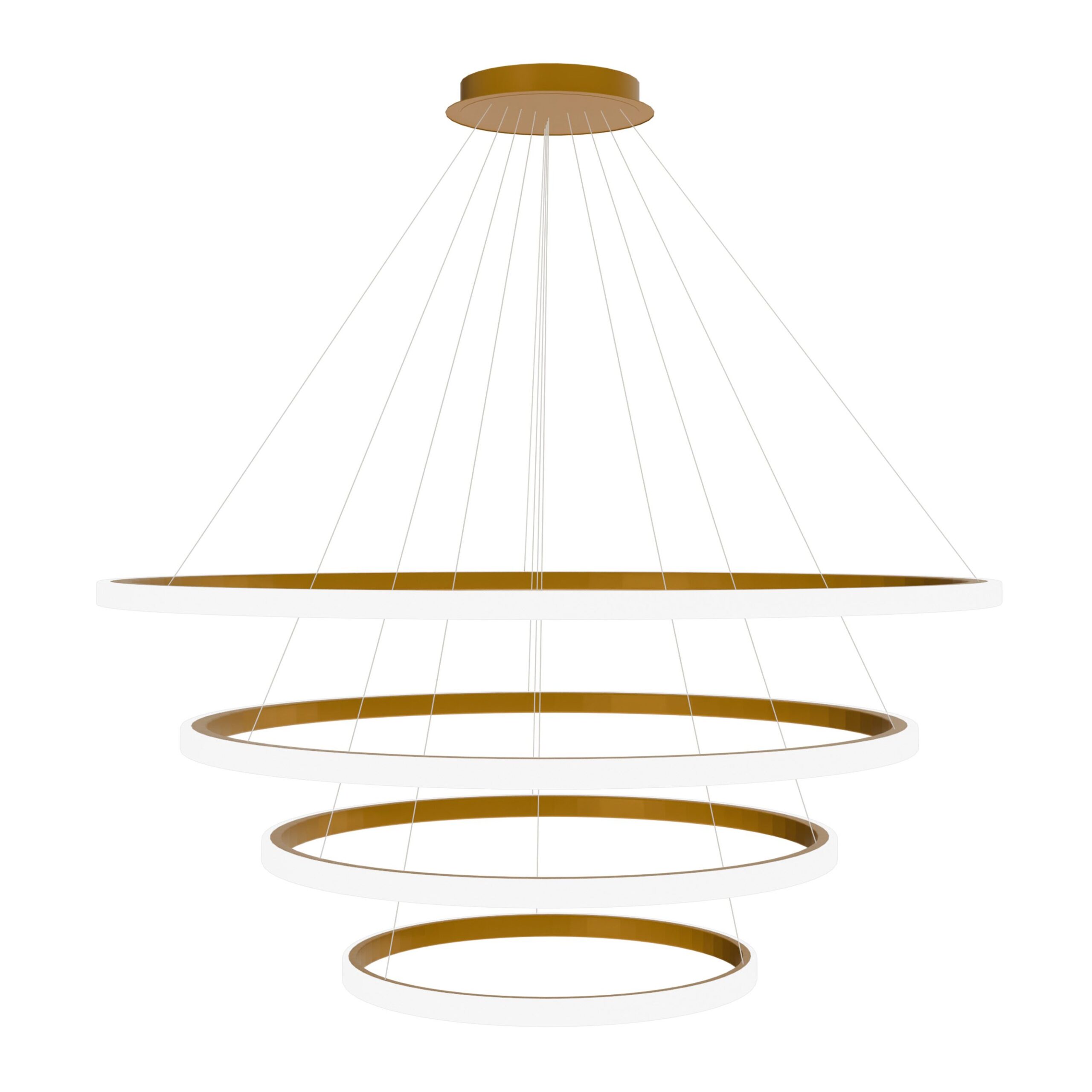 Lampa wisząca LHJ010-CP4 BRUSH GOLD