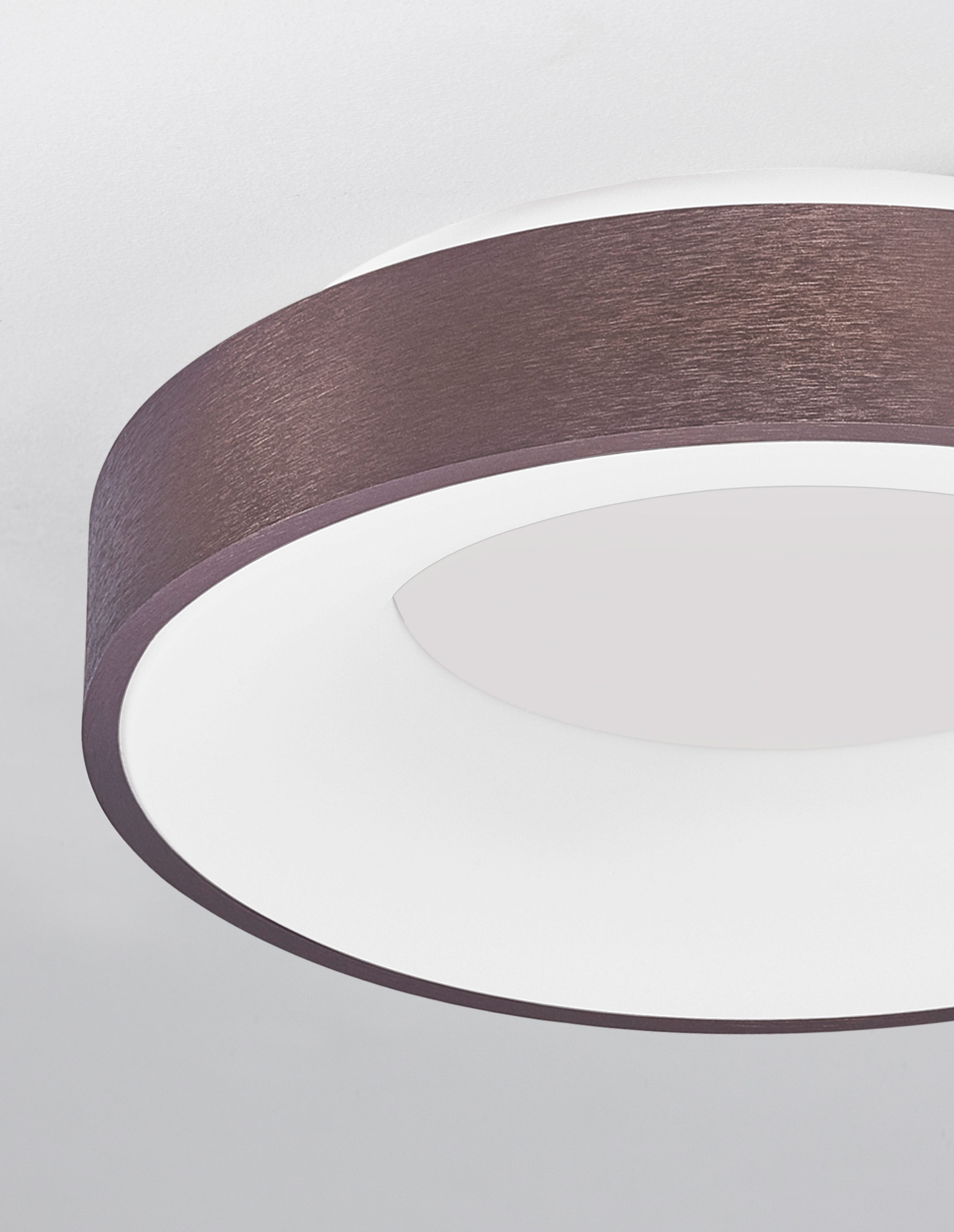 Plafon nowoczesny Luces Exclusivas TOME, brązowy, LED 30 W 3000 K, Ø 38 cm – LE41535 - obrazek 6