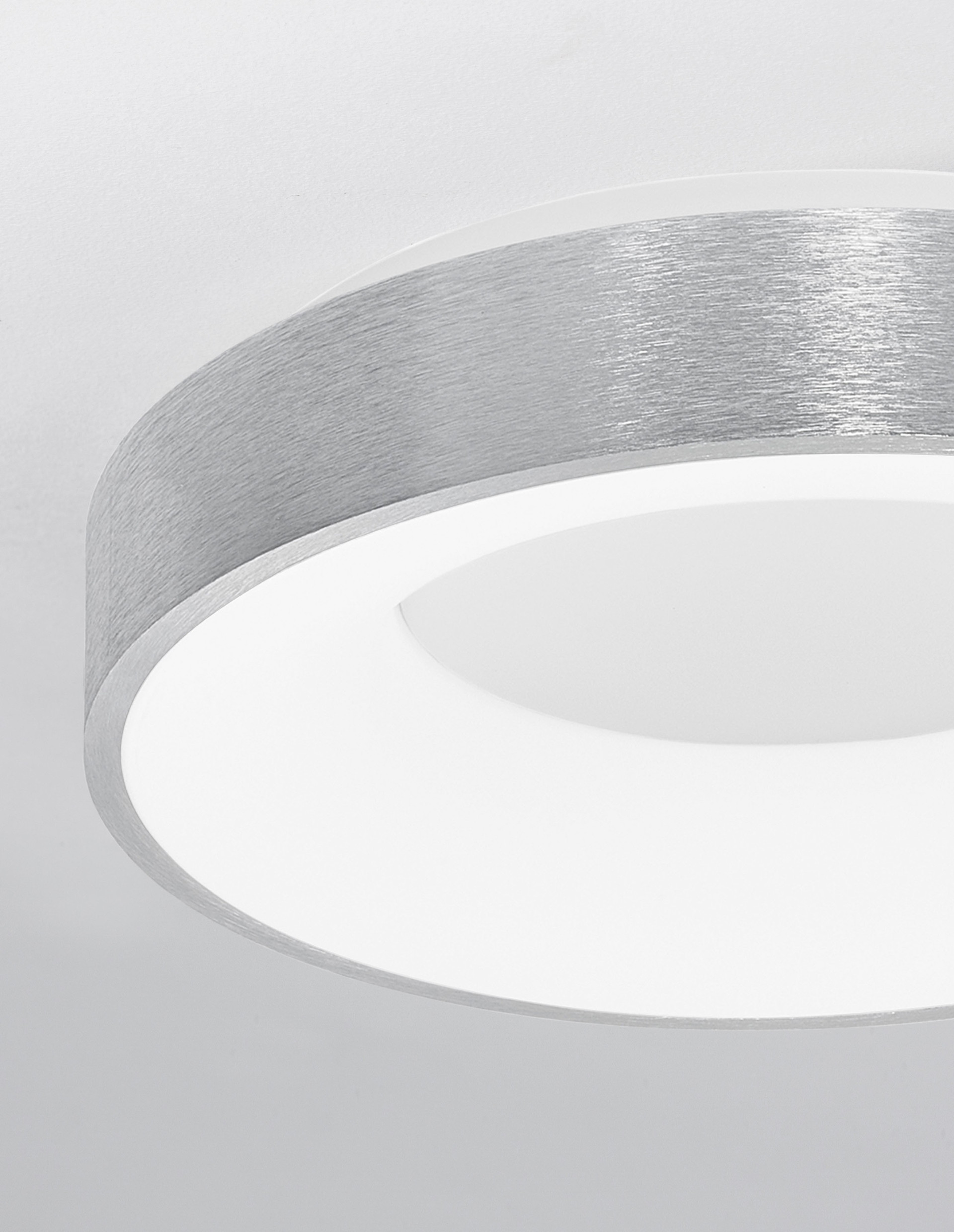 Plafon nowoczesny Luces Exclusivas TOME, srebrny, LED 30 W 3000 K, Ø 38 cm – LE41534 - obrazek 4