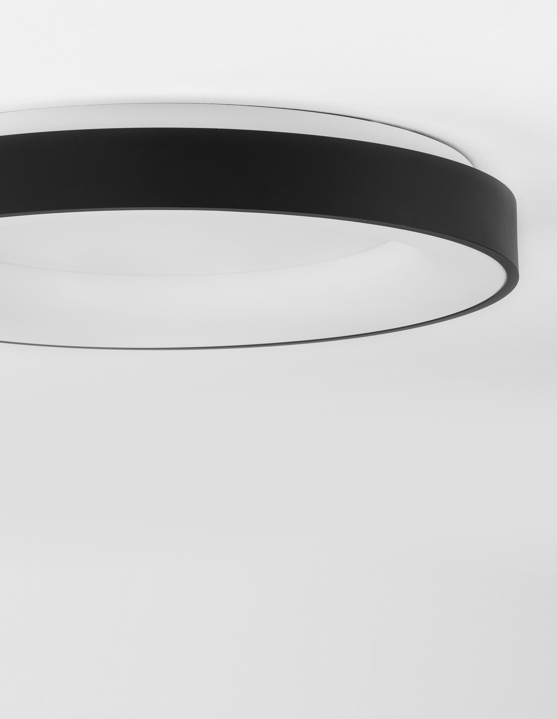 Plafon nowoczesny Luces Exclusivas TOME, czarny, LED 50 W 4000 K, Ø 60 cm – LE41524 - obrazek 3