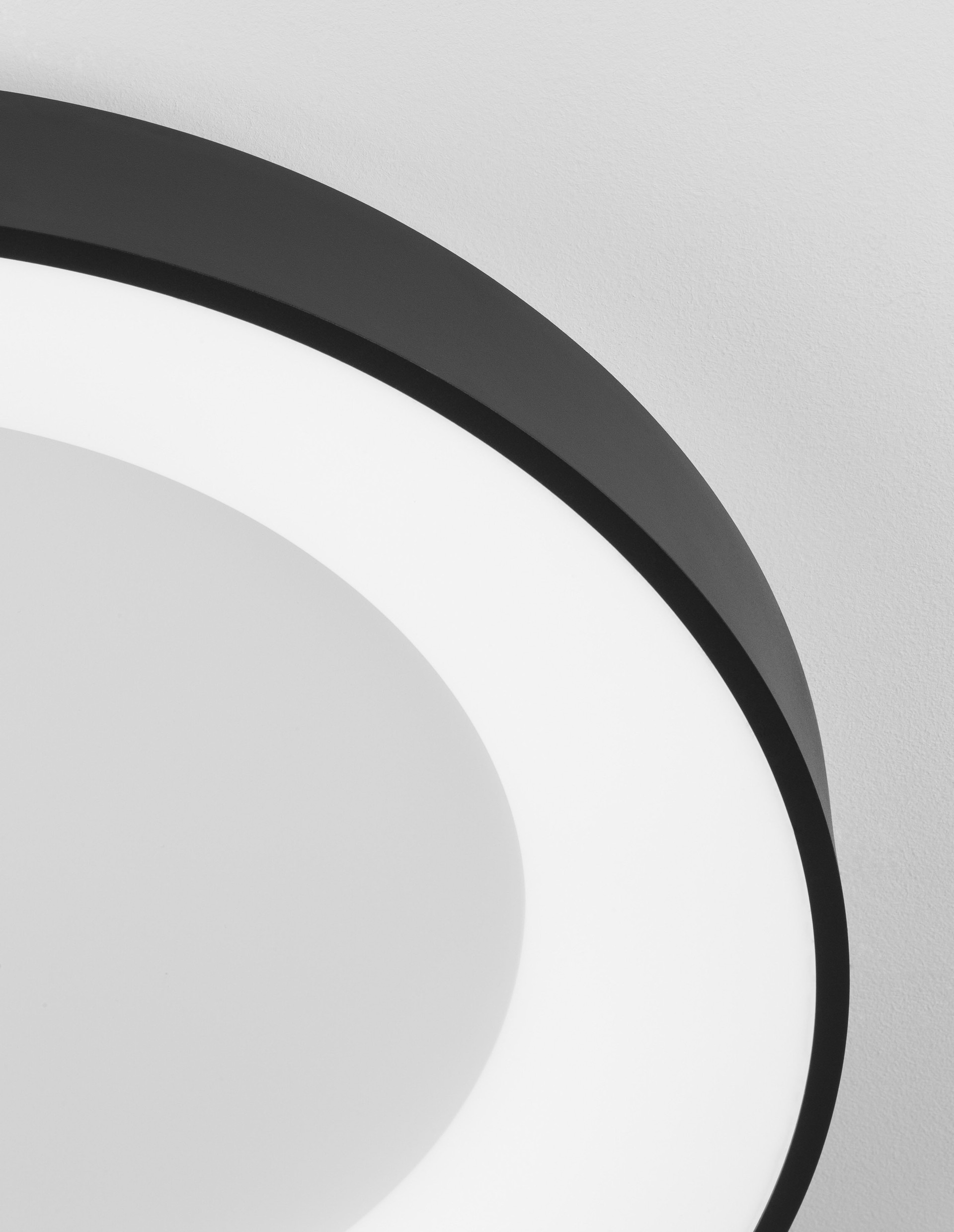 Plafon nowoczesny Luces Exclusivas TOME, czarny, LED 50 W 4000 K, Ø 60 cm – LE41524 - obrazek 4