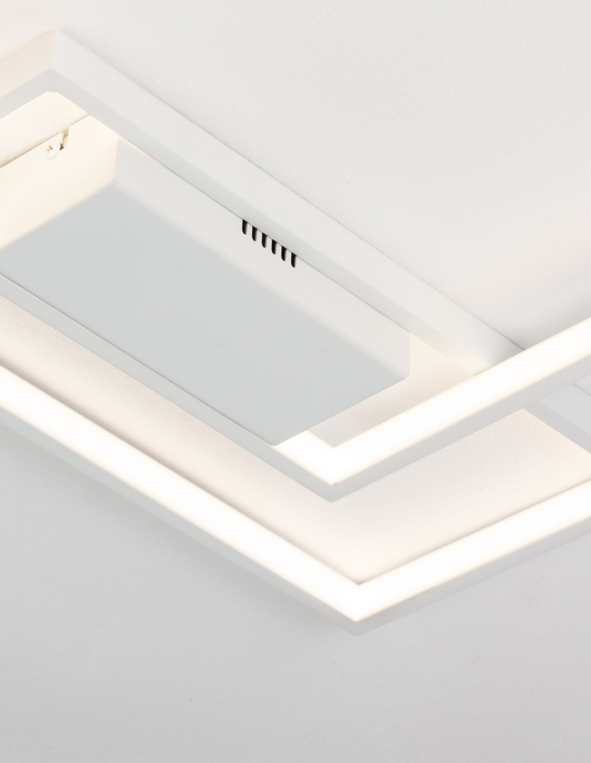 Plafon nowoczesny Luces Exclusivas MATA, biały, LED 30 W 3000 K, szer. 45 cm – LE41445 - obrazek 5