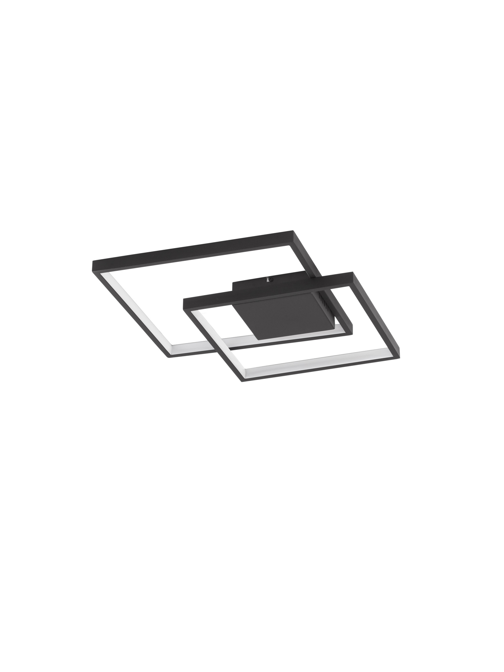 Plafon nowoczesny Luces Exclusivas MATA, czarny, LED 30 W 3000 K, szer. 42,5 cm – LE41443 - obrazek 2